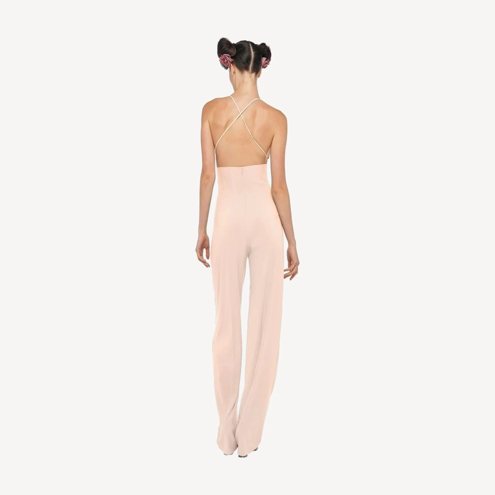 HIGH WAIST TAILORED PLEAT PANT
