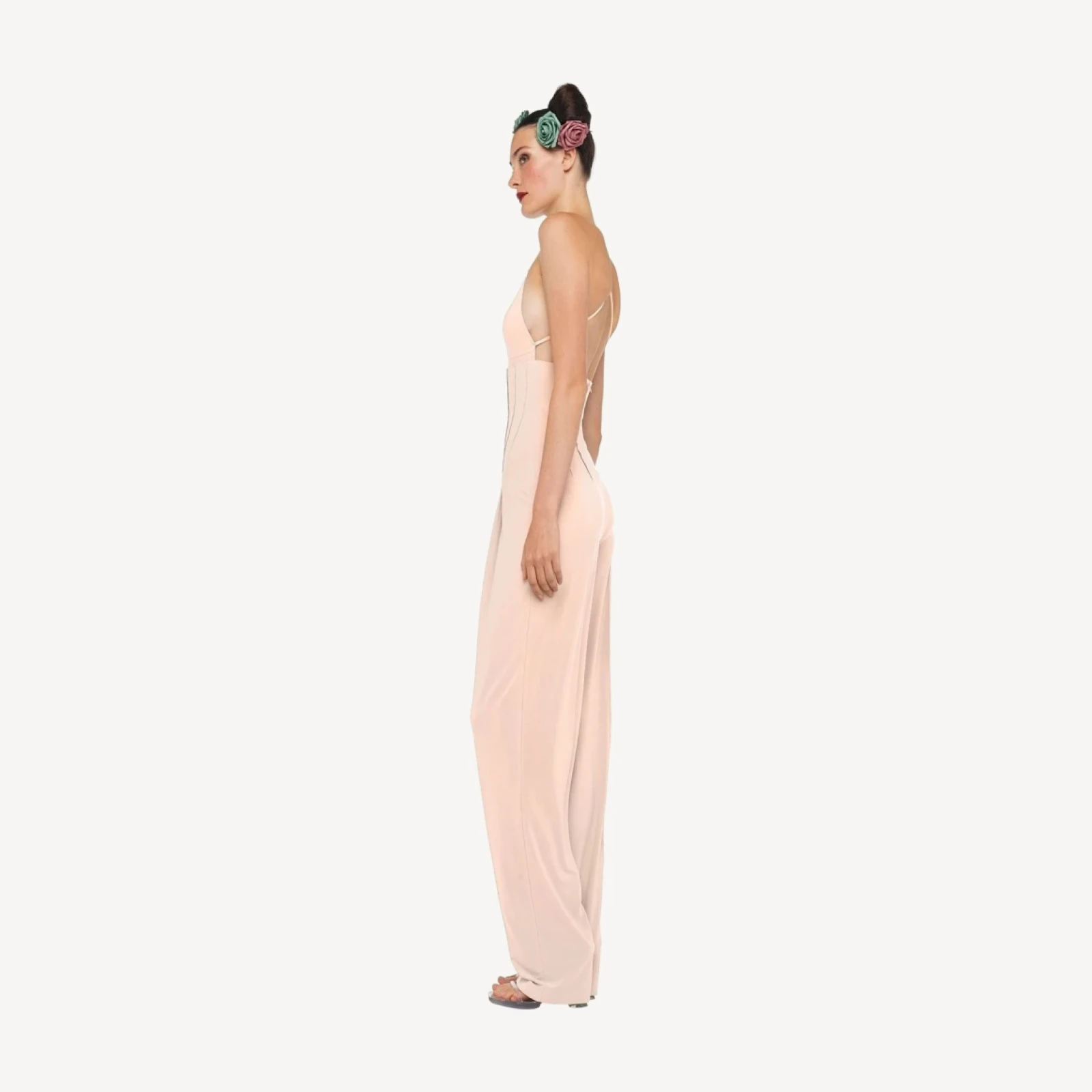 HIGH WAIST TAILORED PLEAT PANT