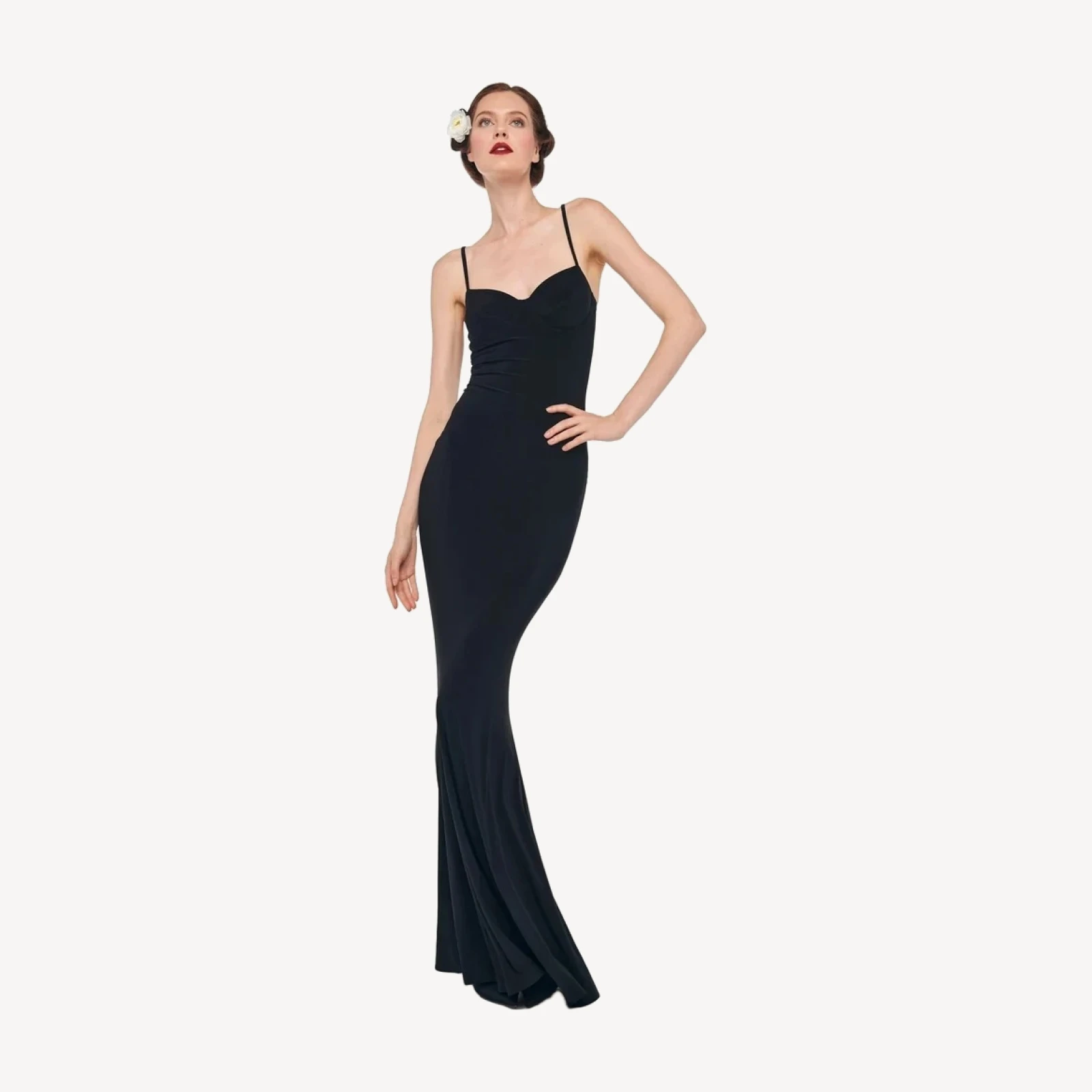 UNDERWIRE FISHTAIL GOWN