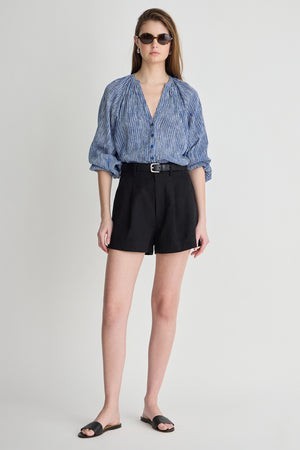 Airy Ines Button Up Top