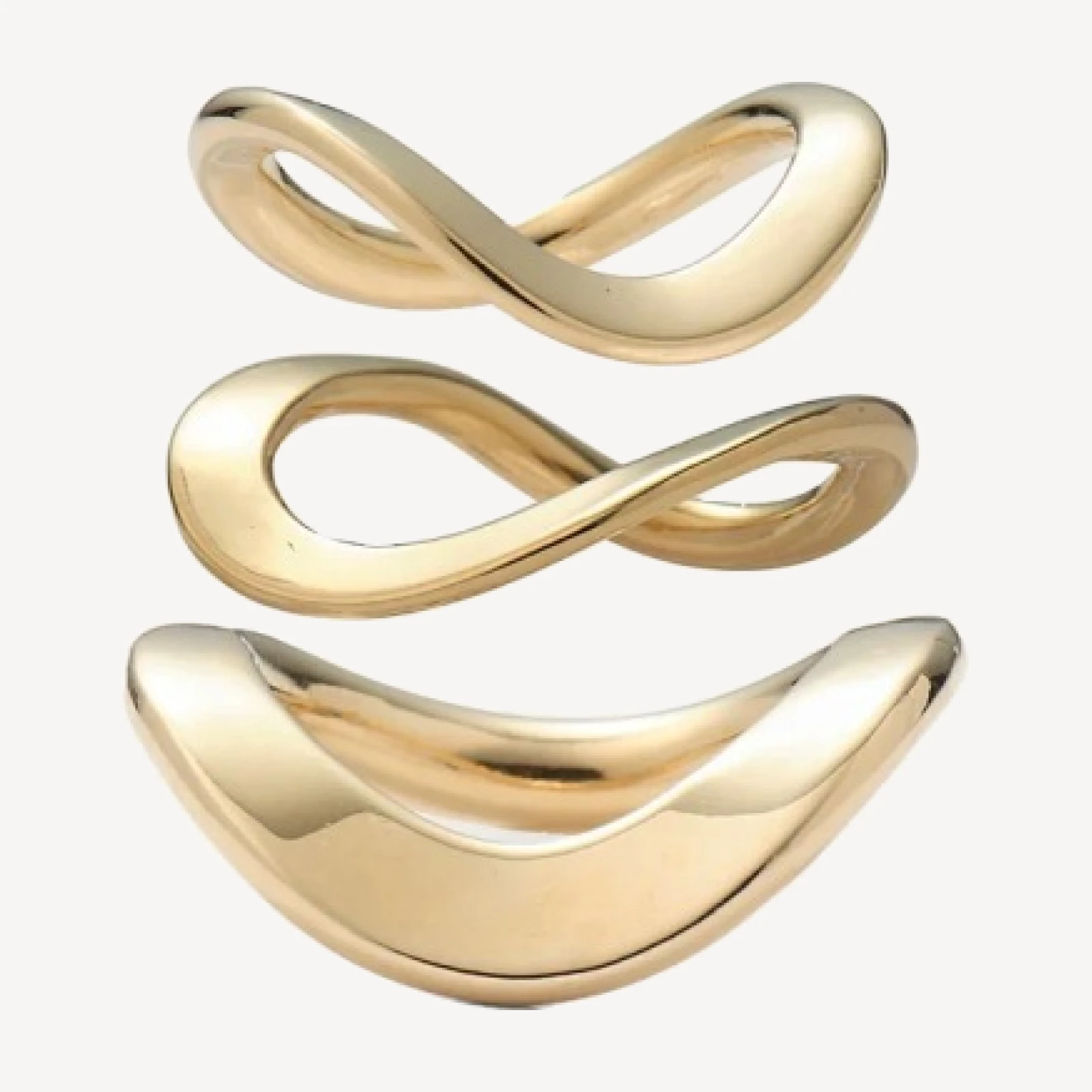 Lady Grey Raia rings set
