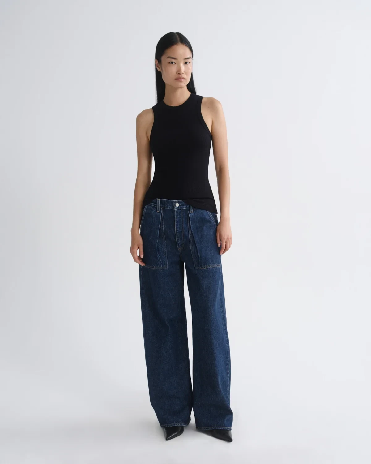 Low Curve Utility Jean Petite 29" in Rank