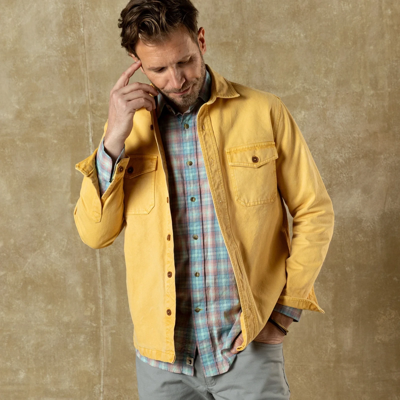 Garment Dyed Duck Canvas Jacket, photo 2