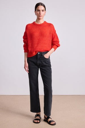 Softest Tissue Weight Sweater Mouline