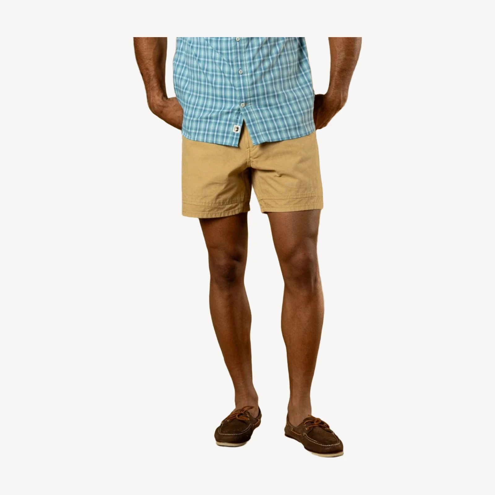 6" Garment Dyed Duck Canvas Short