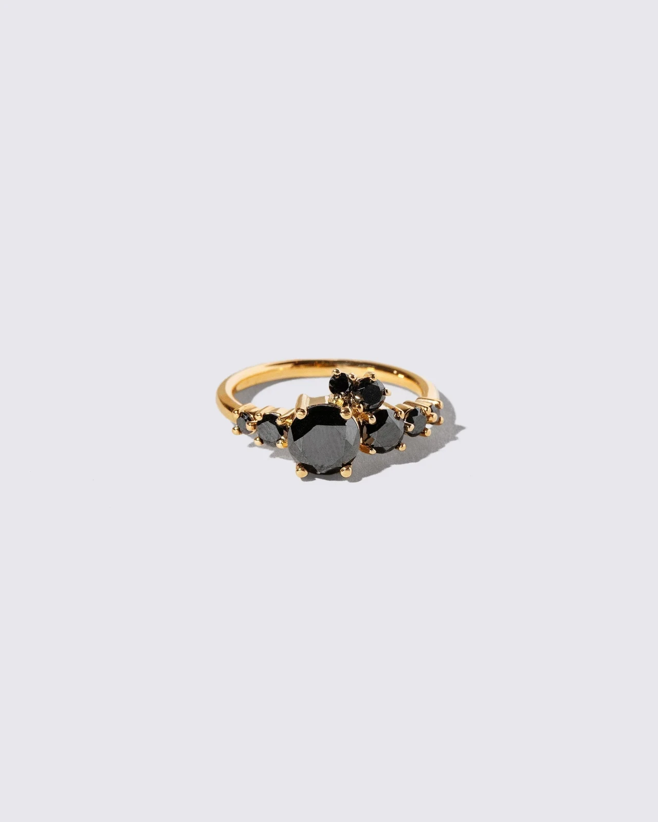 Luna Ring - All Black Diamond