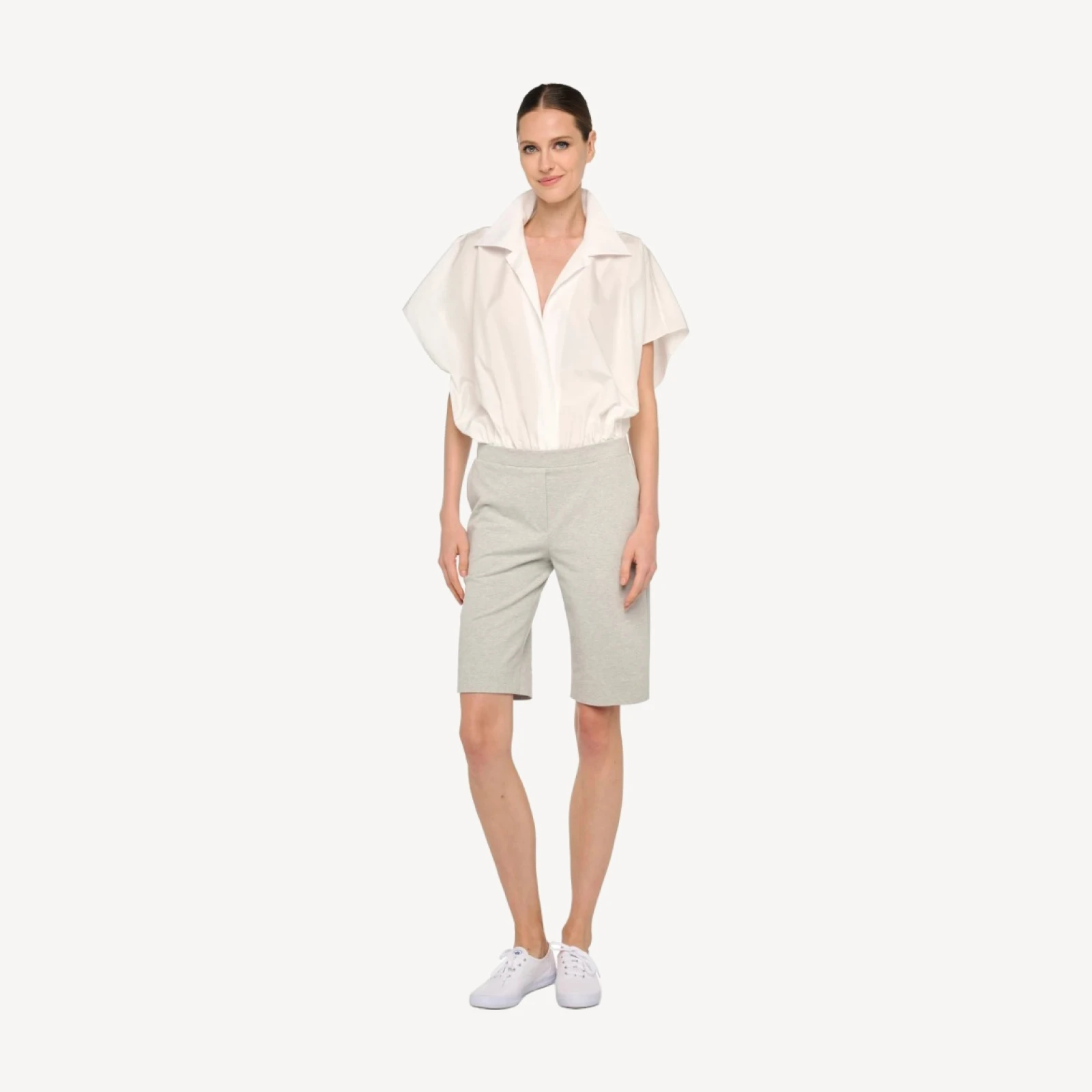 OVERSIZED SLEEVELESS NK BODYSUIT