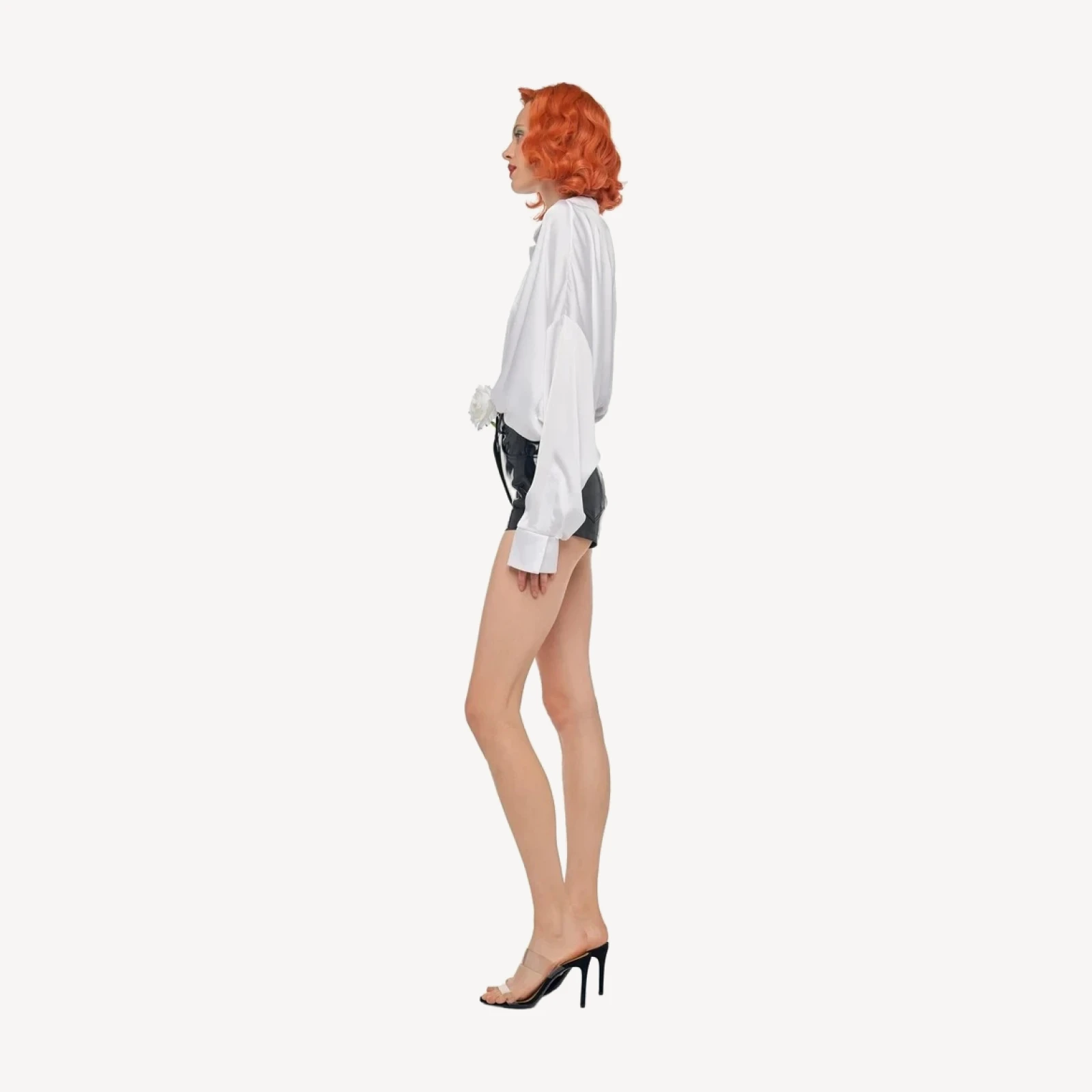 HIGH WAIST JEAN SHORT