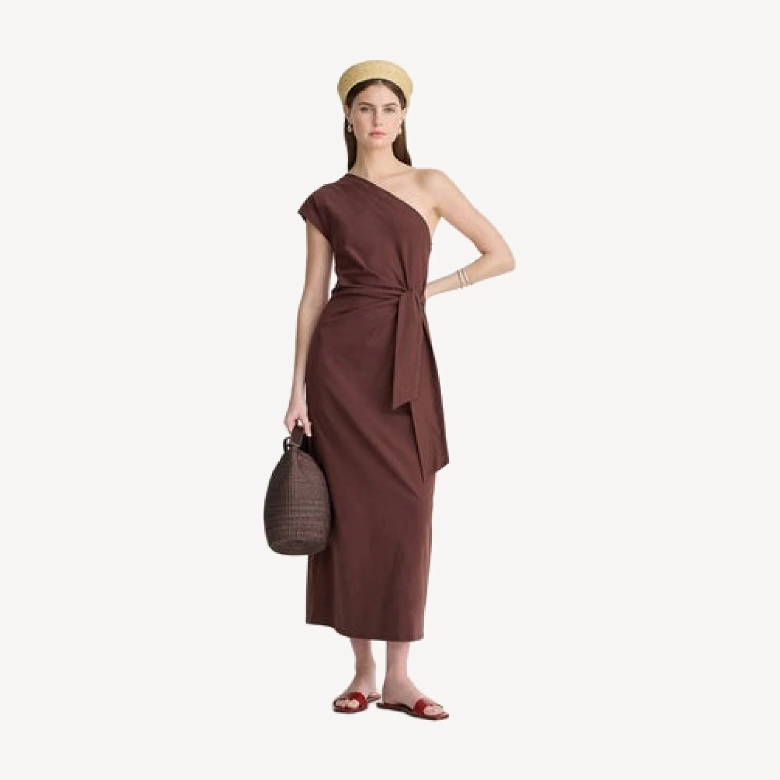 Georgie One Shoulder Maxi
