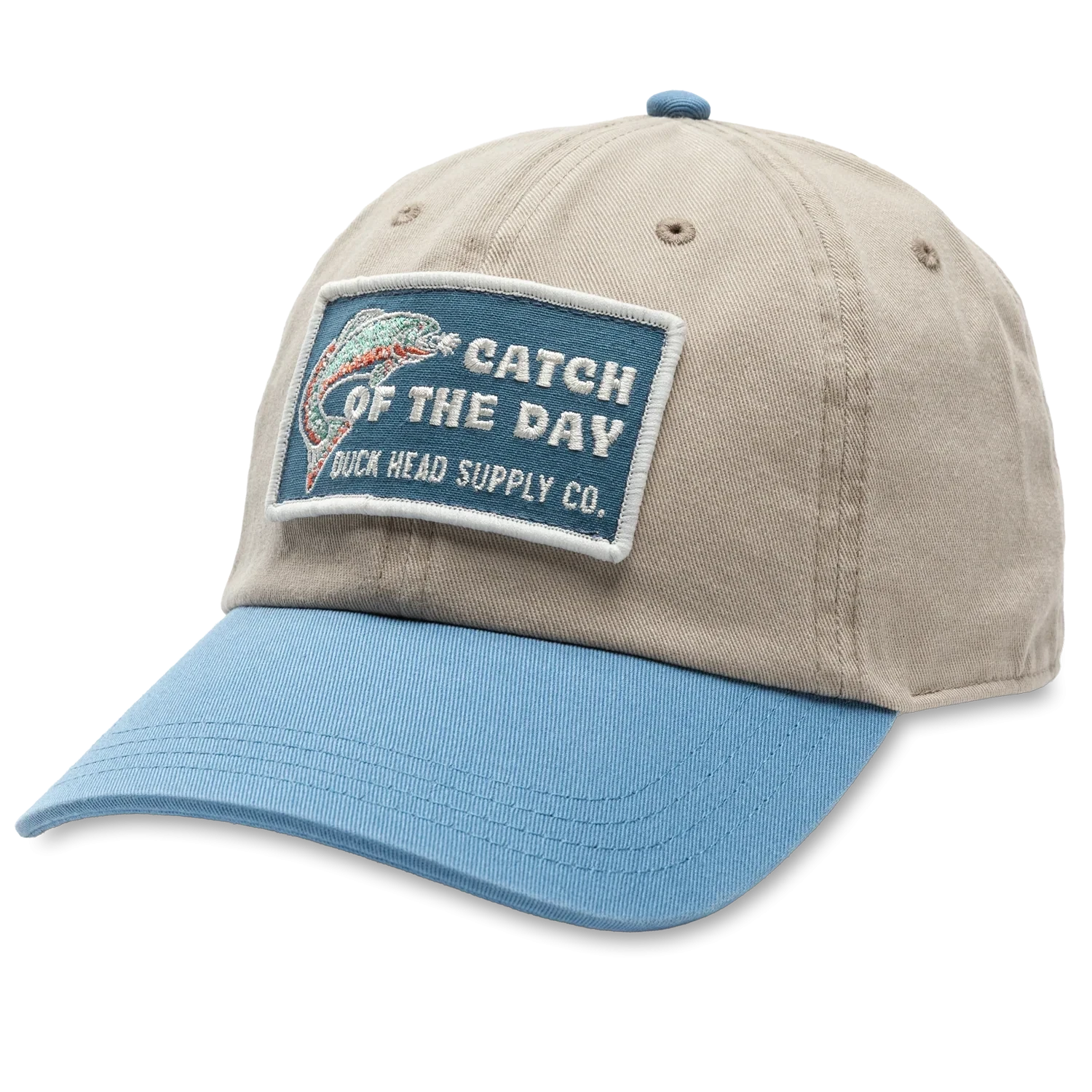 Catch of the Day Patch Cotton Twill Hat