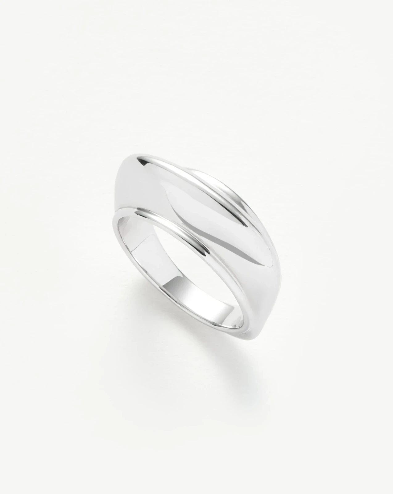 Hera Dome Stacking Ring | Sterling Silver