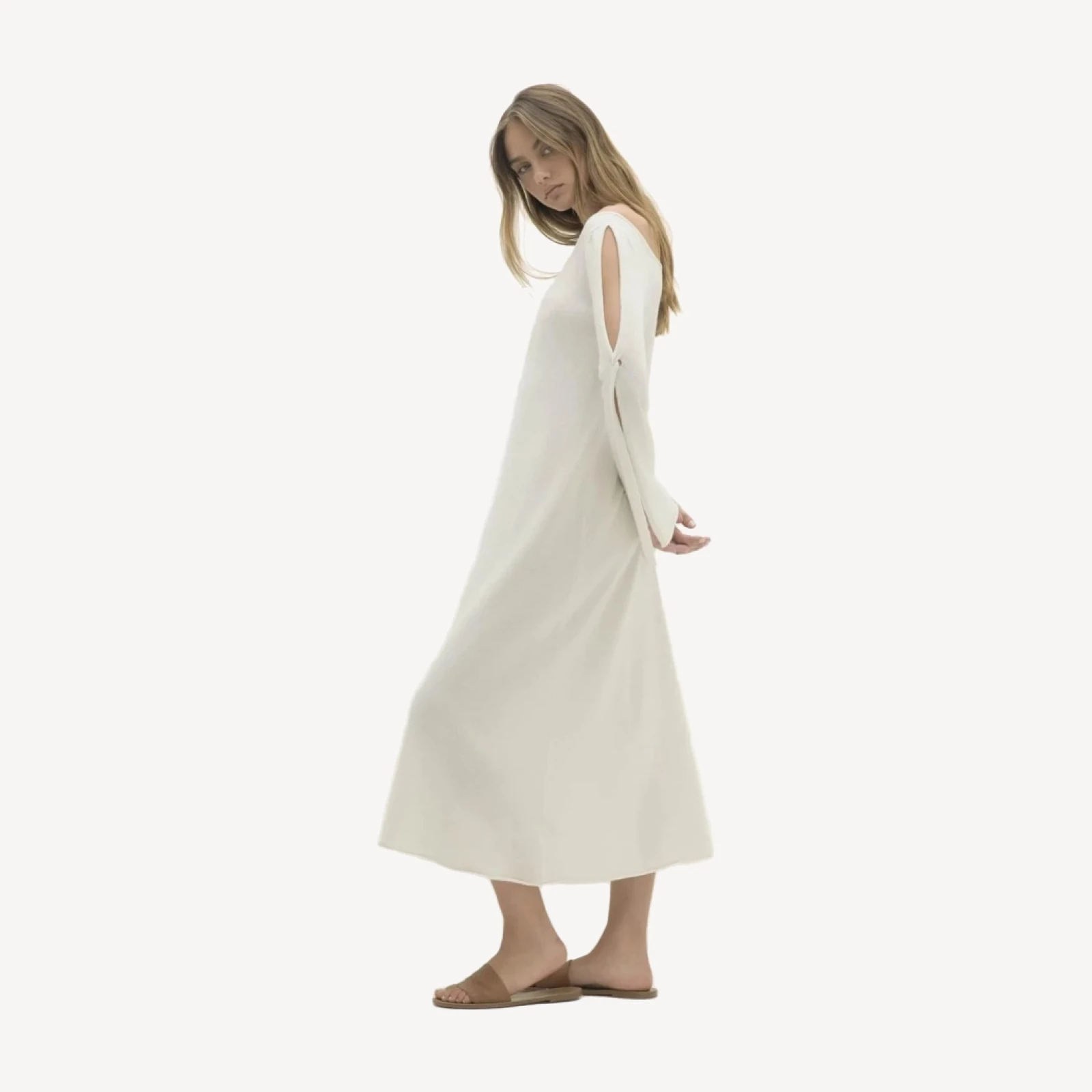 POSITANO CASHMERE KAFTAN - MINT PISTACHIO