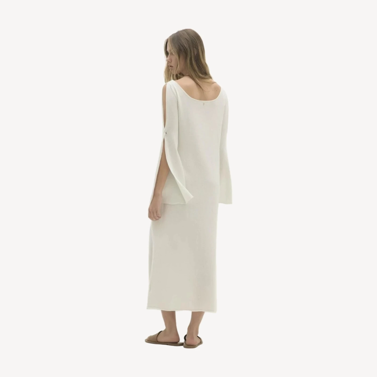 POSITANO CASHMERE KAFTAN - MINT PISTACHIO