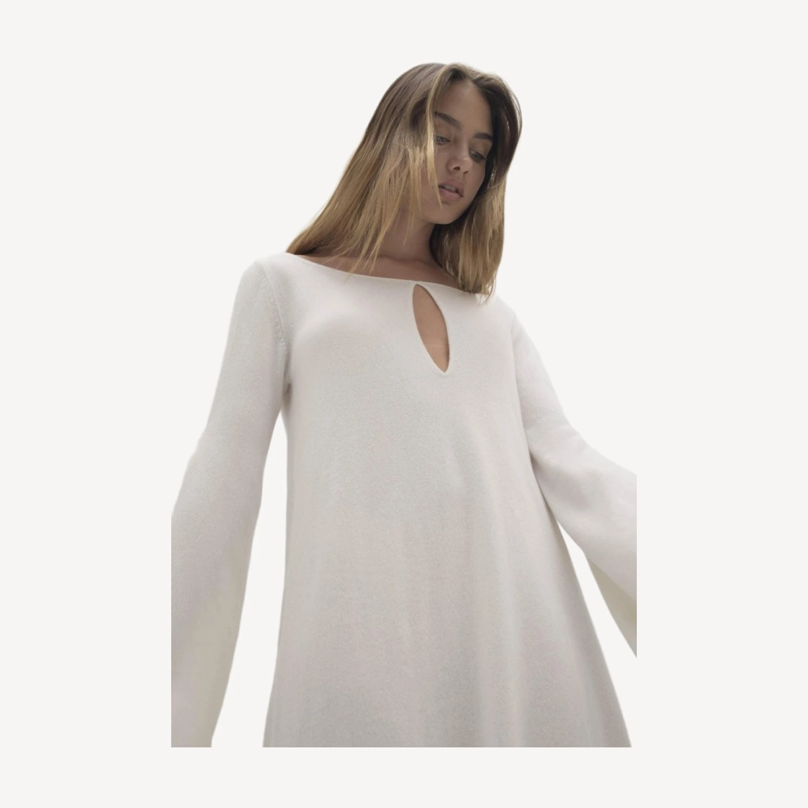 POSITANO CASHMERE KAFTAN - MINT PISTACHIO