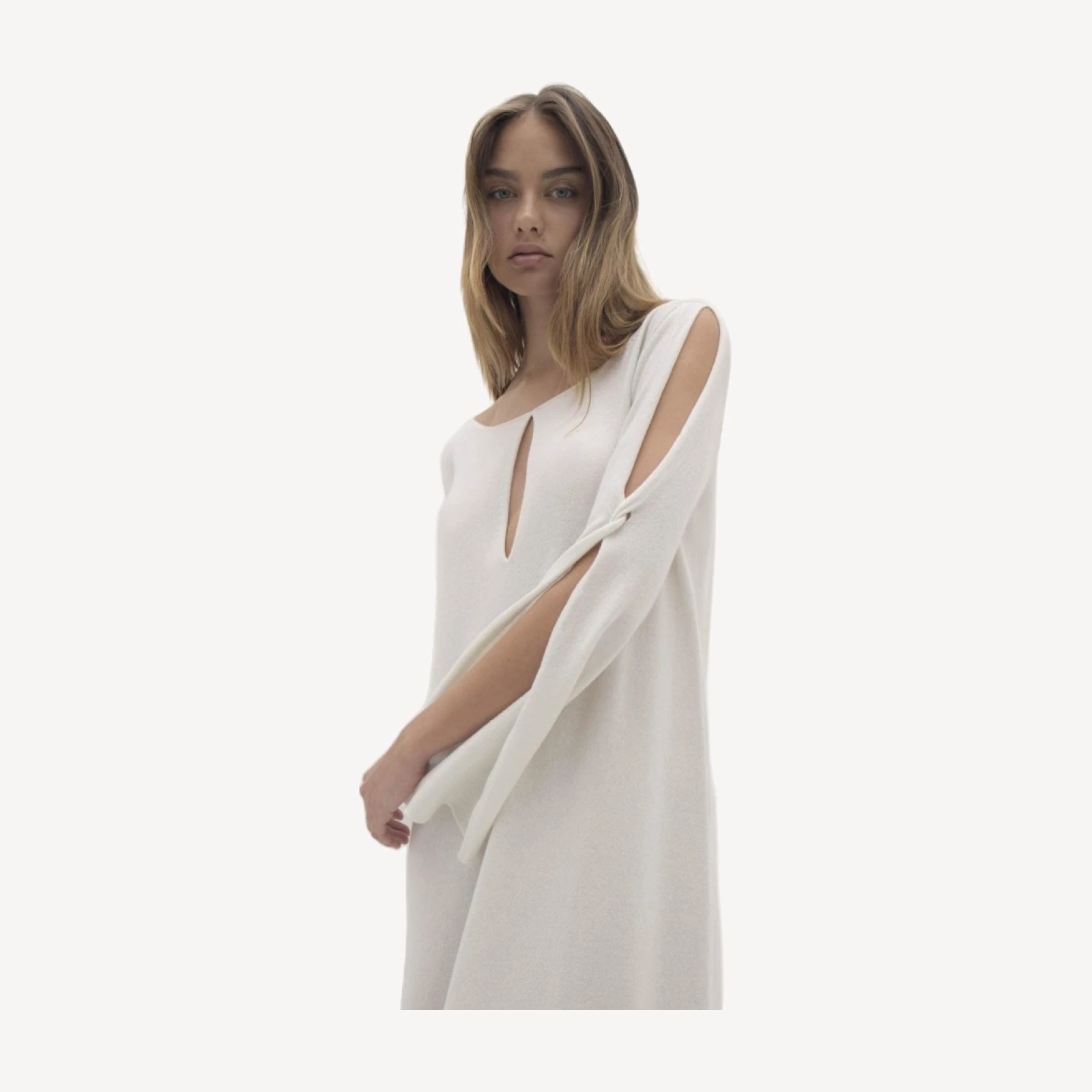 POSITANO CASHMERE KAFTAN - MINT PISTACHIO