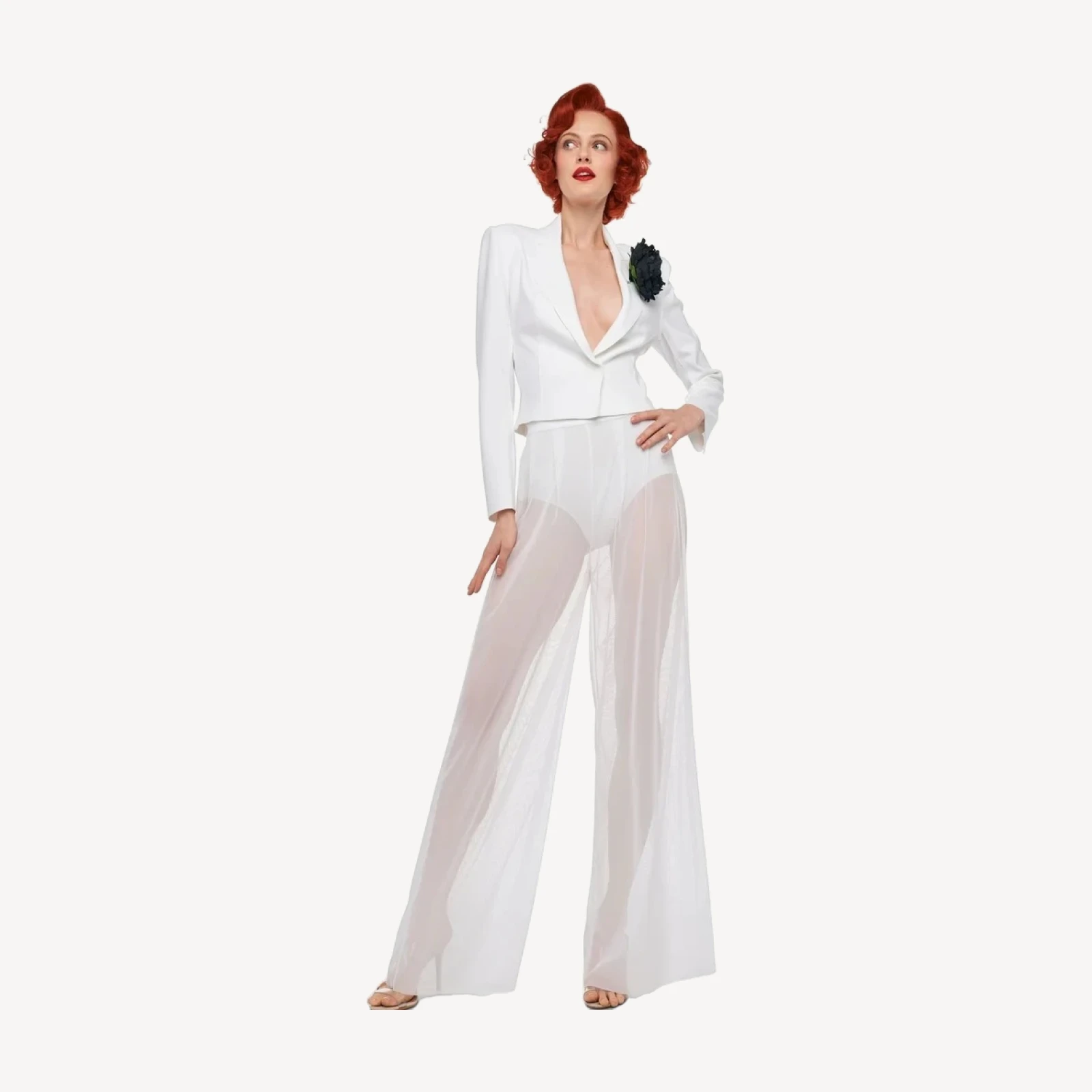 MENS PLEAT PANT
