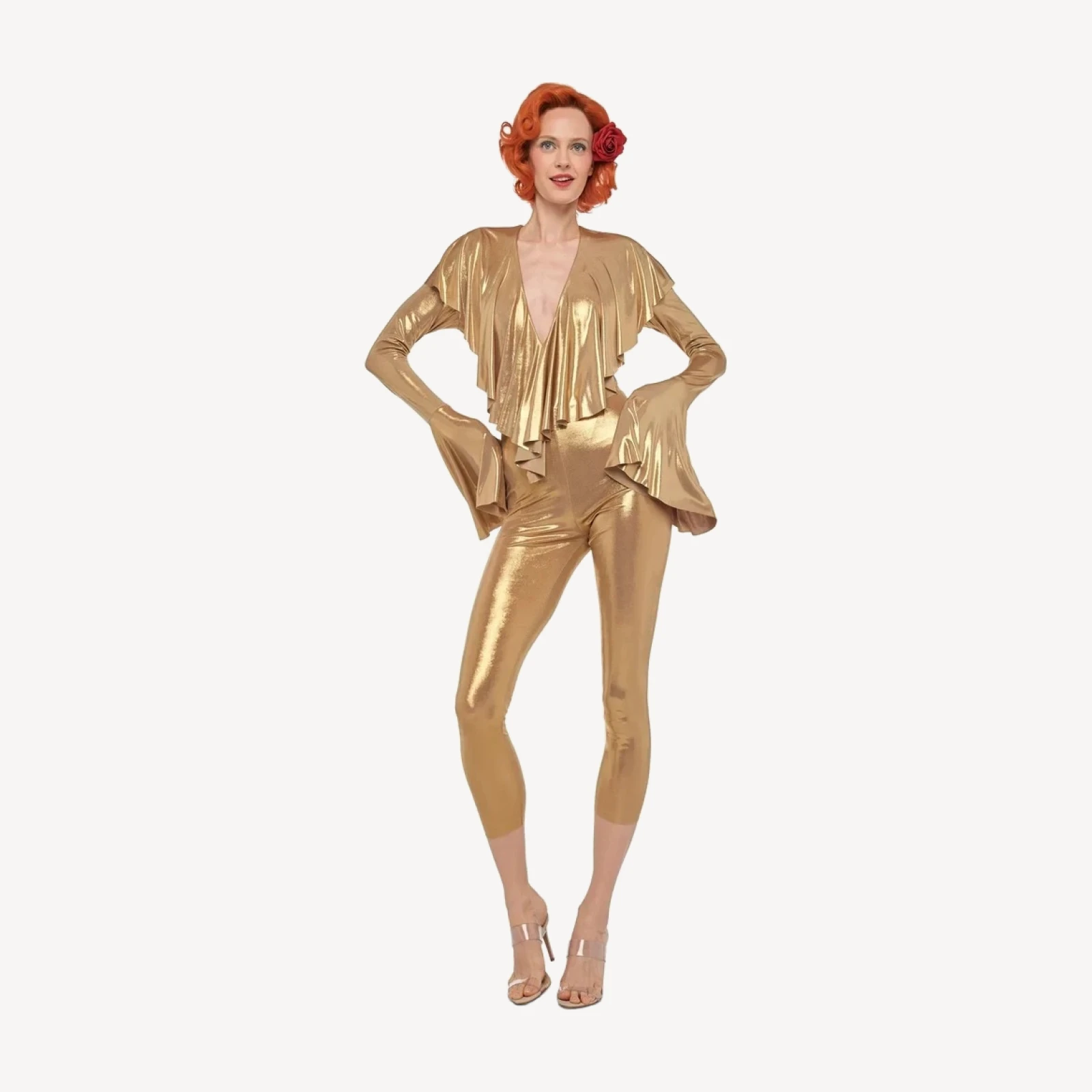 CROPPED LEGGING W/O WAISTBAND