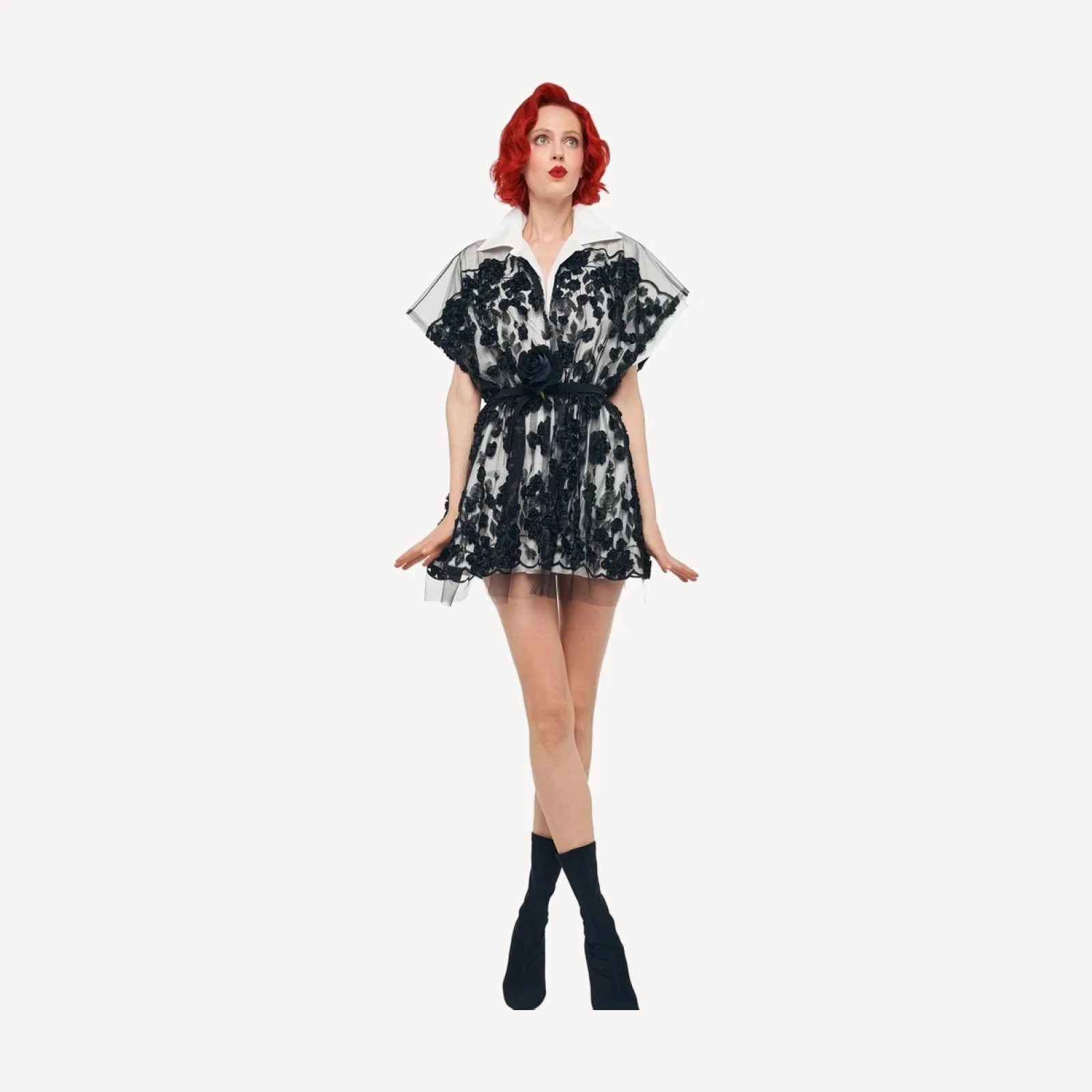 SUPER OS SLEEVELESS BF MINI DRESS