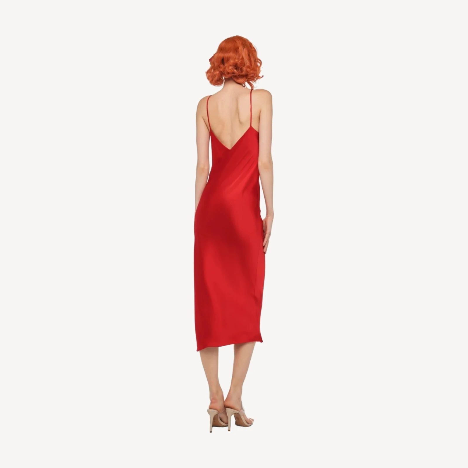 BIAS SLIP DRESS TO MIDCALF