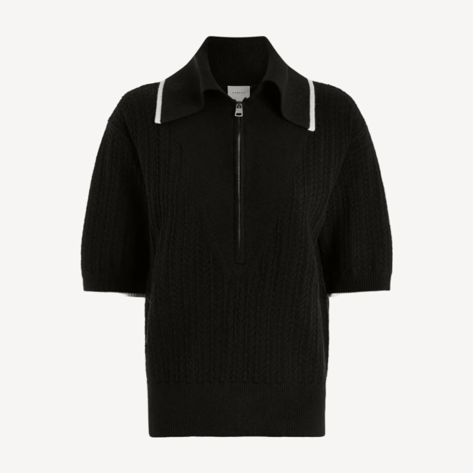 Arney Half Zip Knit Polo