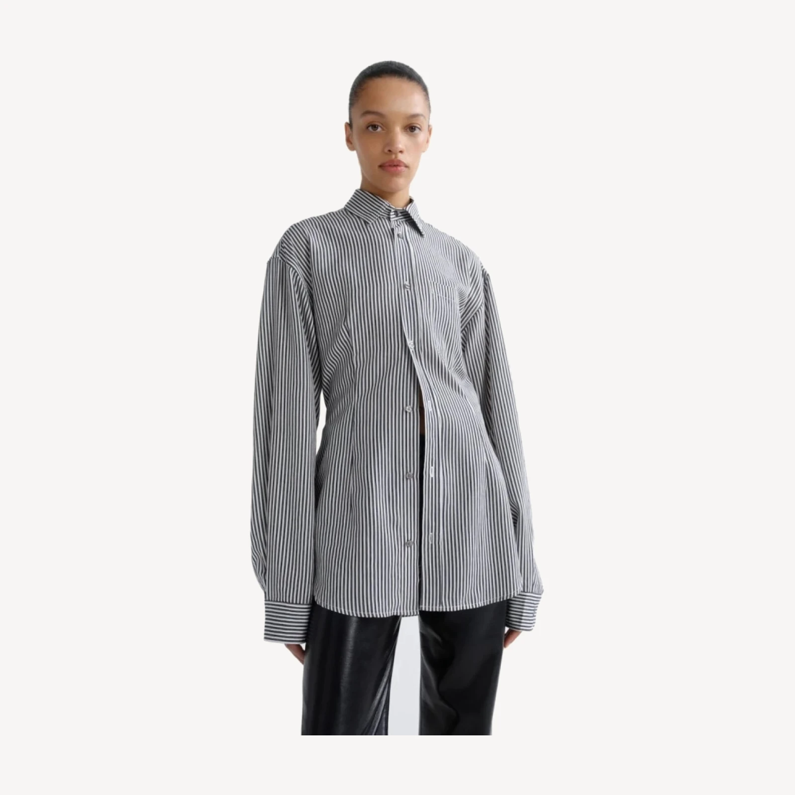 Cinch Shirt in Solene Stripe