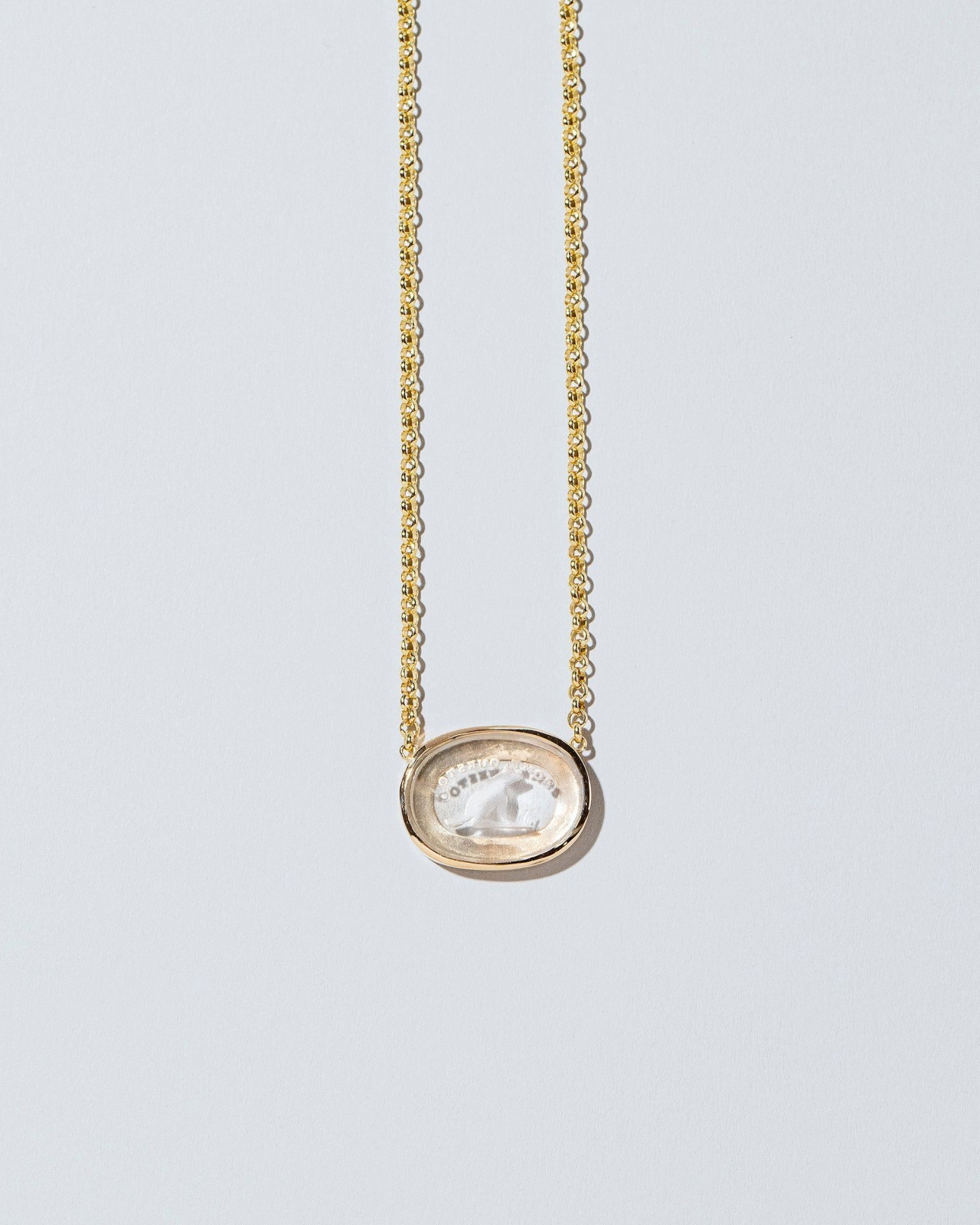 Fidelity Intaglio Seal Necklace