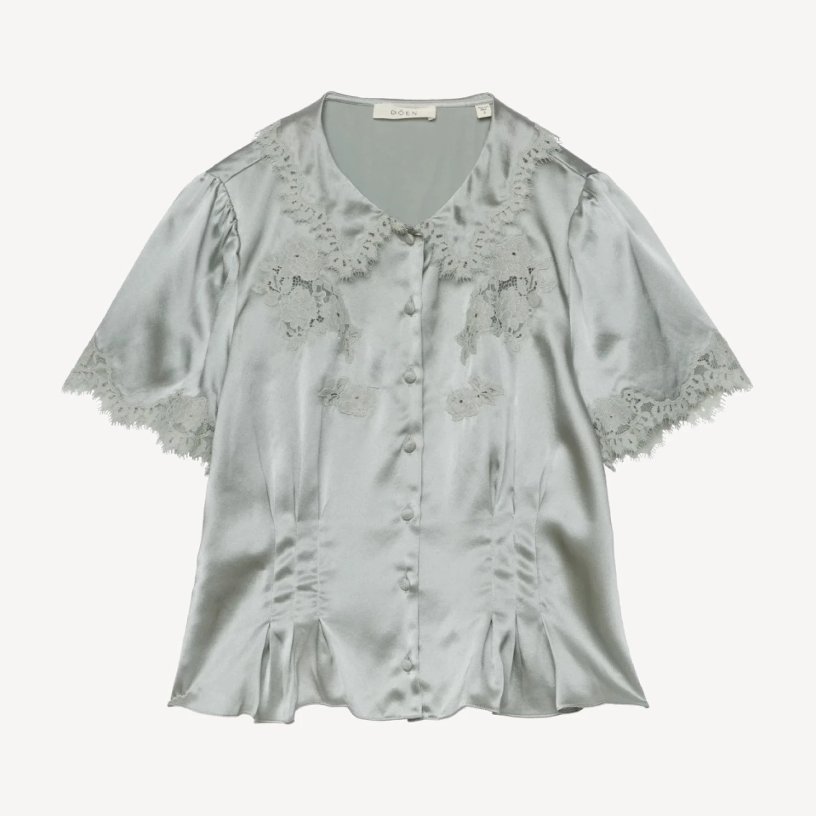 YVETTE TOP -- EUCALYPTUS