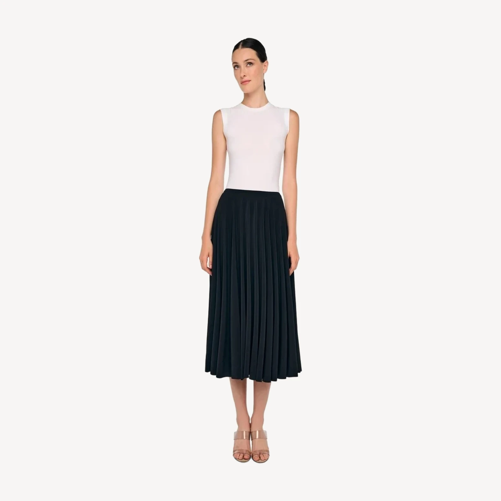 FLARED SKIRT TO MIDCALF