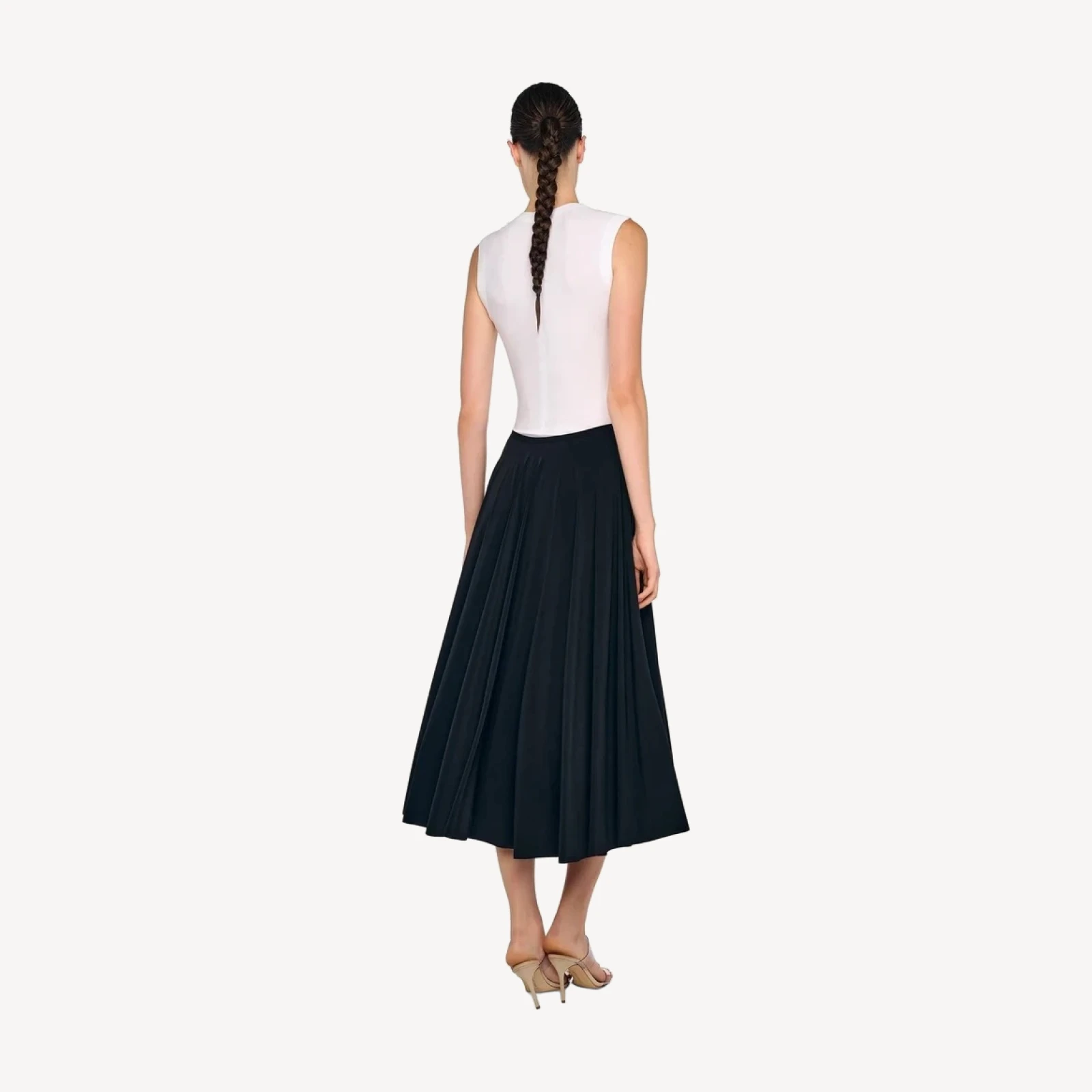 FLARED SKIRT TO MIDCALF
