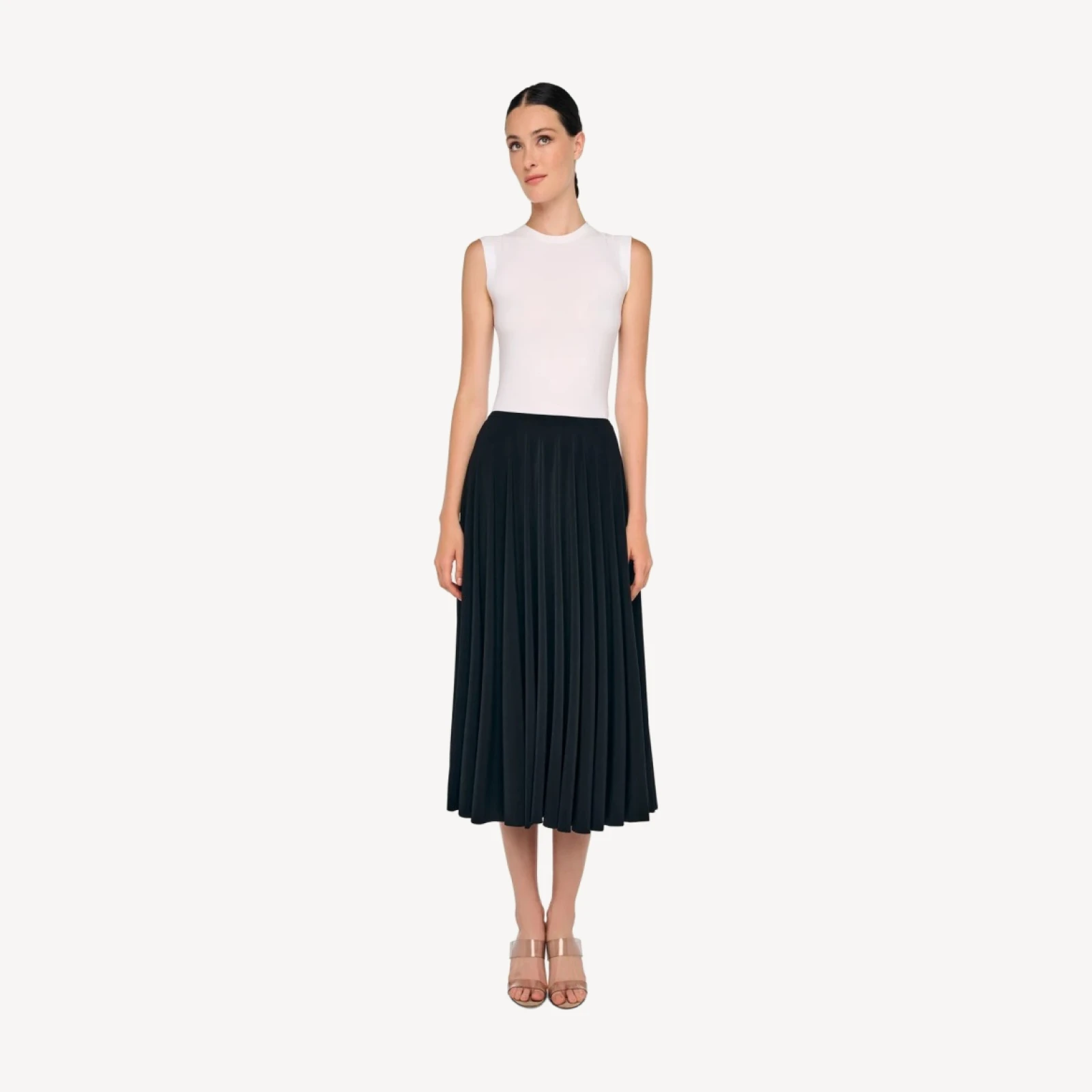 FLARED SKIRT TO MIDCALF