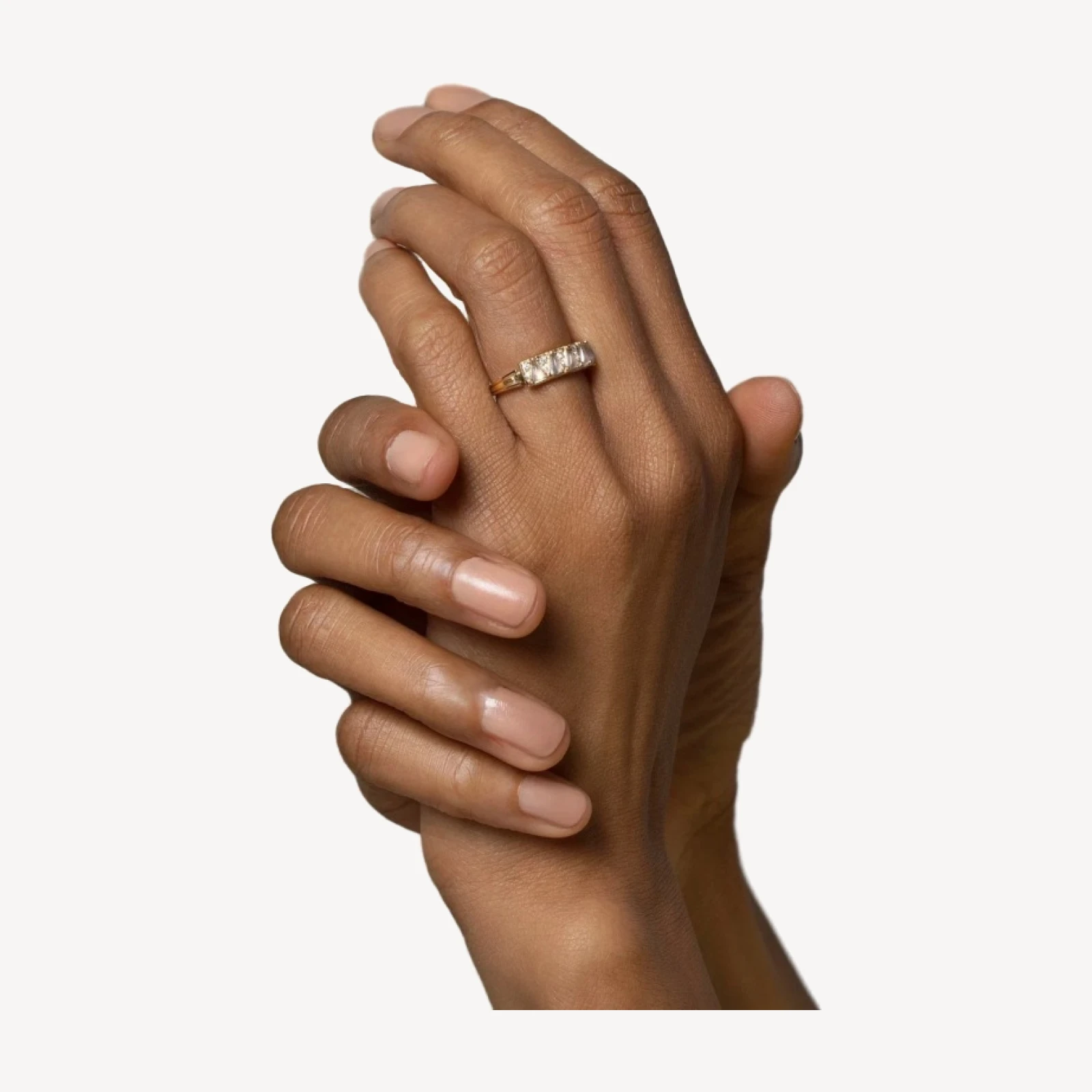 Five Triangle Ring - Pastel Mega