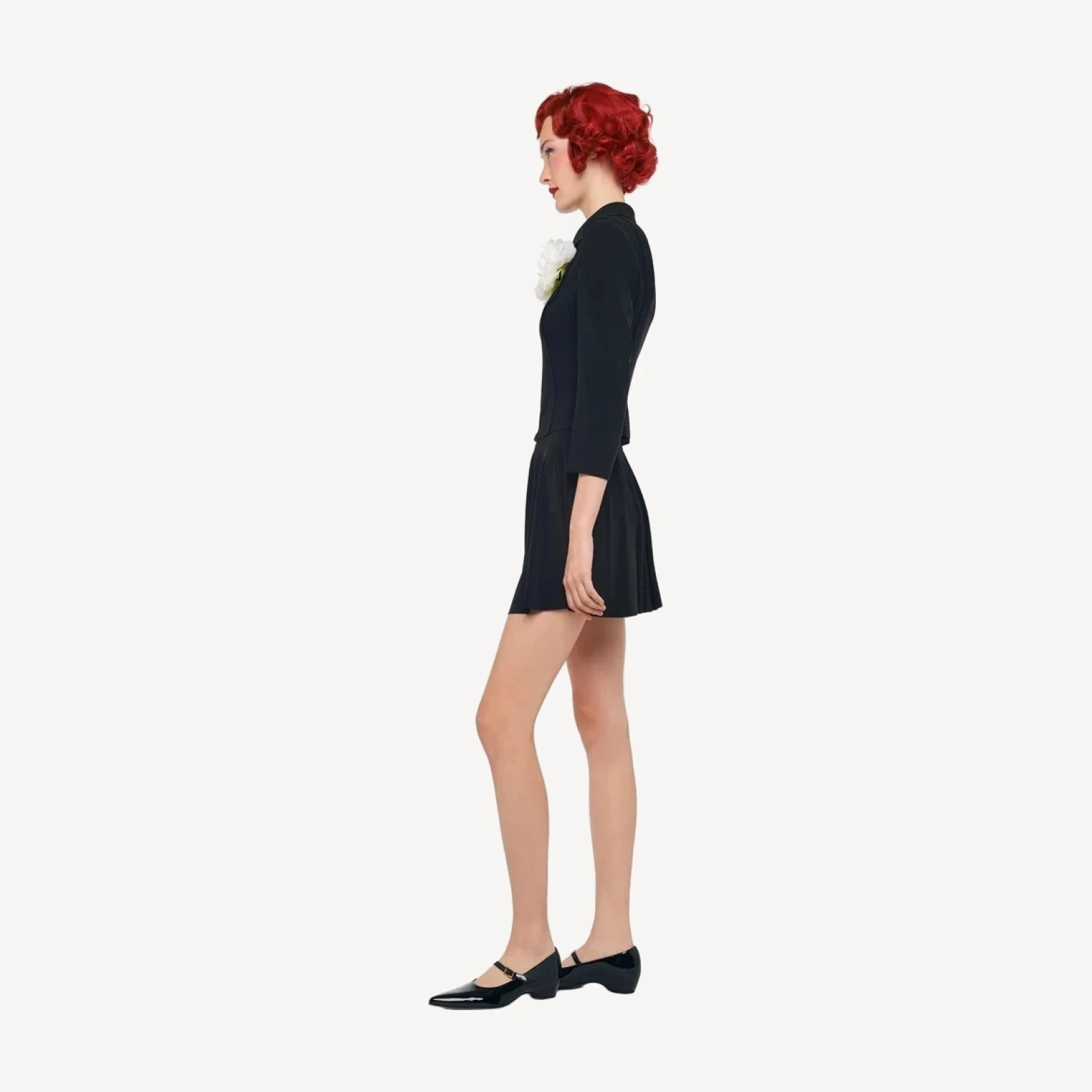 FLARED MINI SKIRT