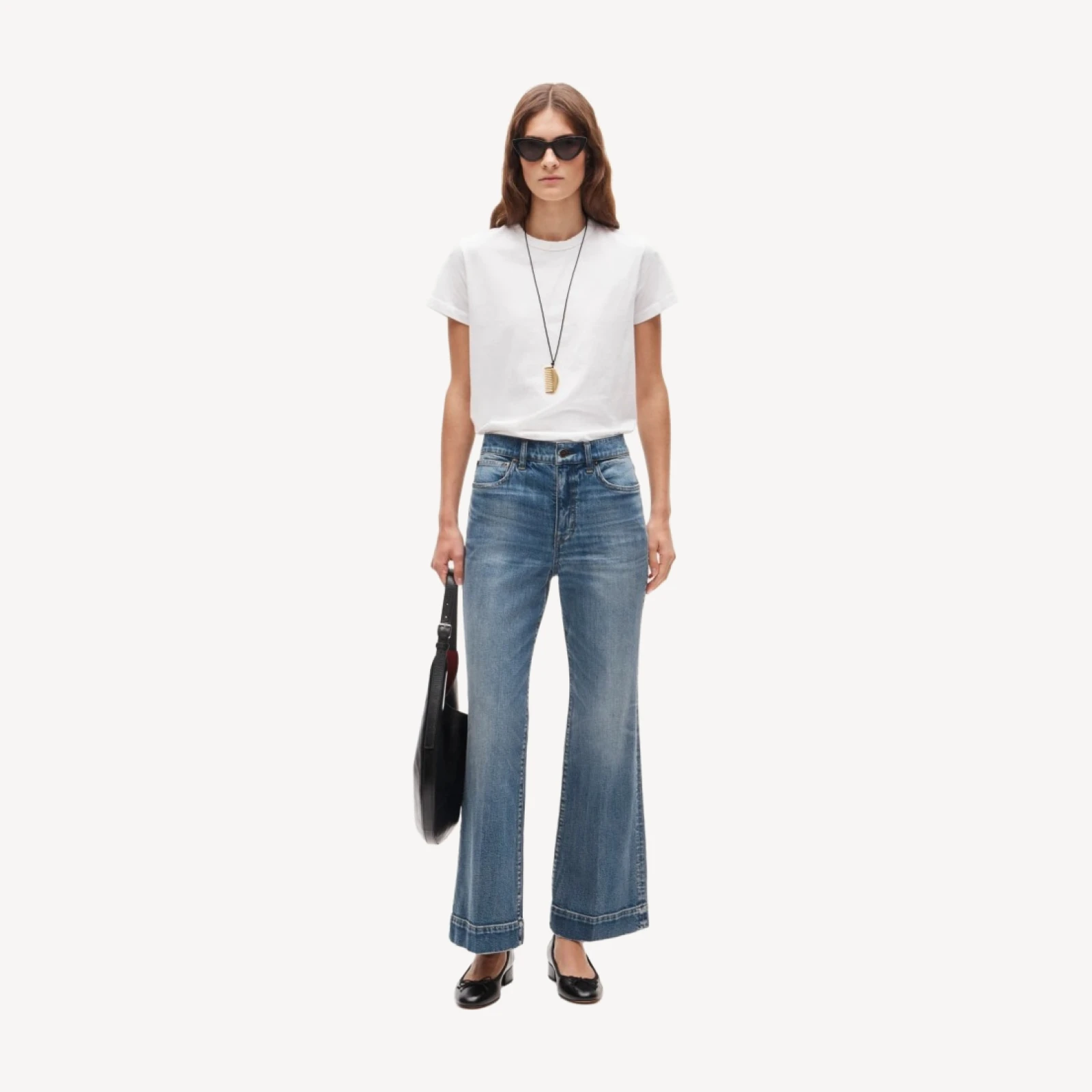 Charley kickout cropped jean