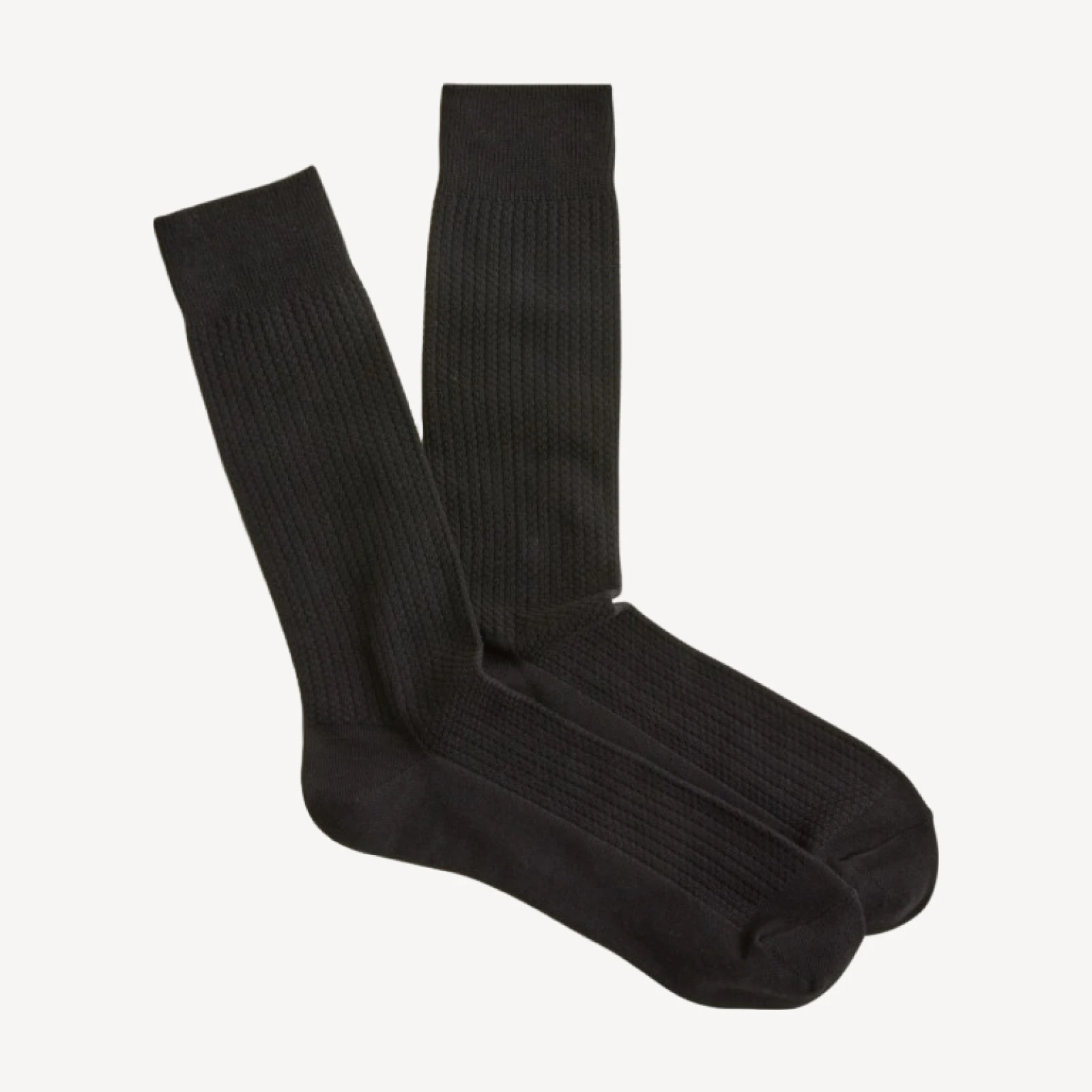 Texture-stripe socks