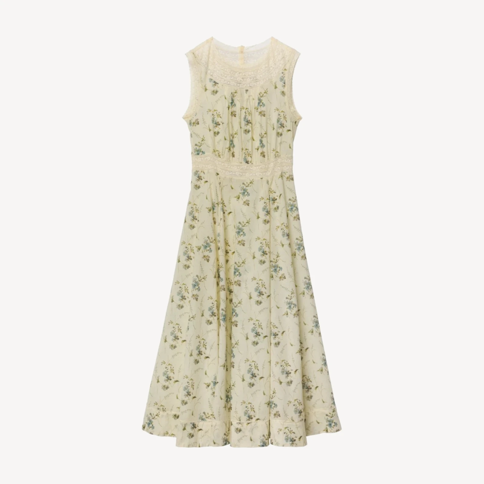 LILIANE DRESS -- SUNSHINE PRAIRIE ROSE