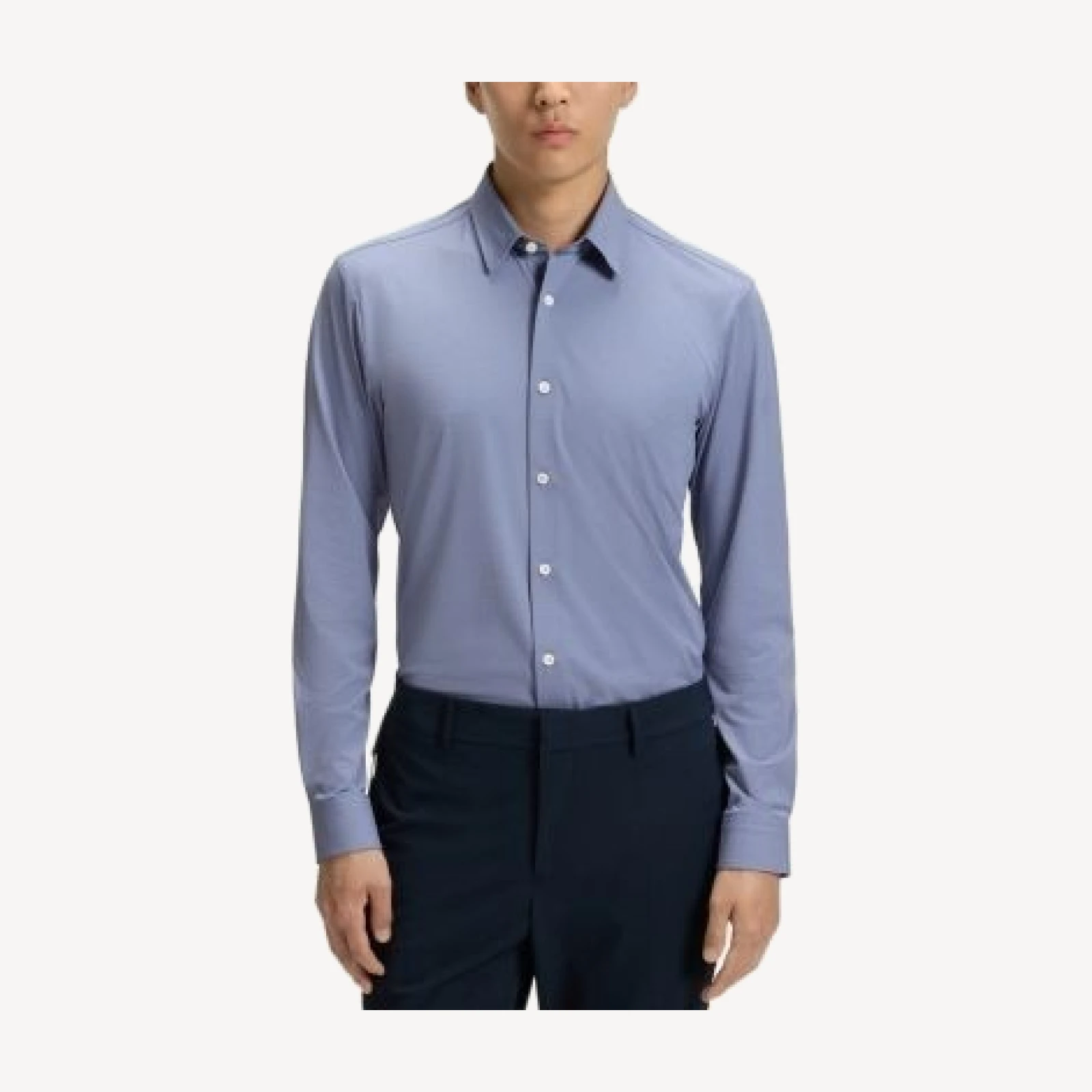 Boss Roan Slim Fit Button-Front Shirt