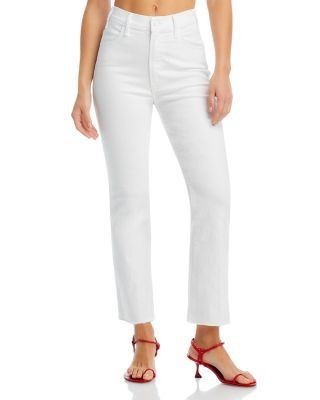 Mother The Lil' Hustler Petites High Rise Ankle Jeans in Fairest of Them All