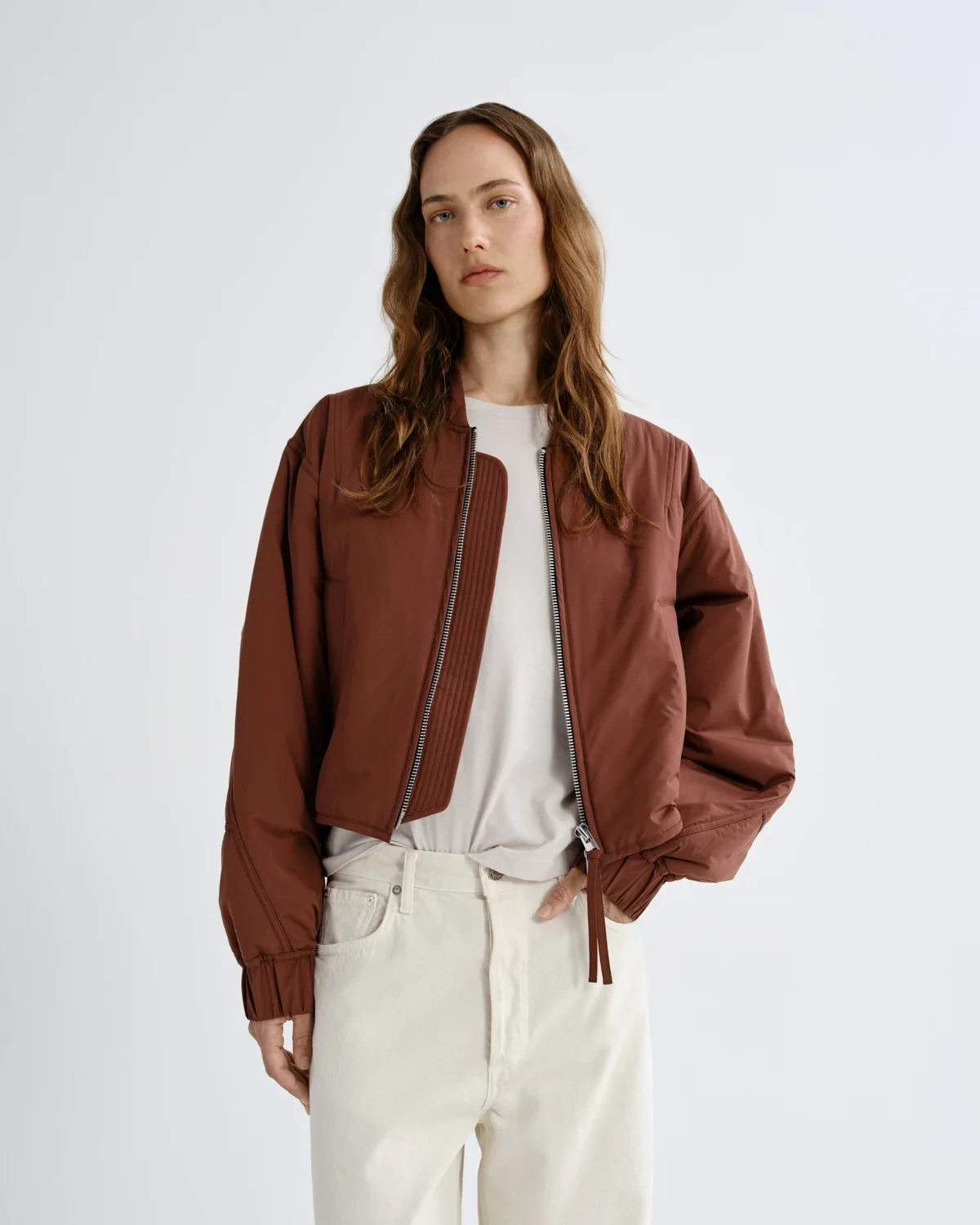 Leni Bomber Jacket in Palisander