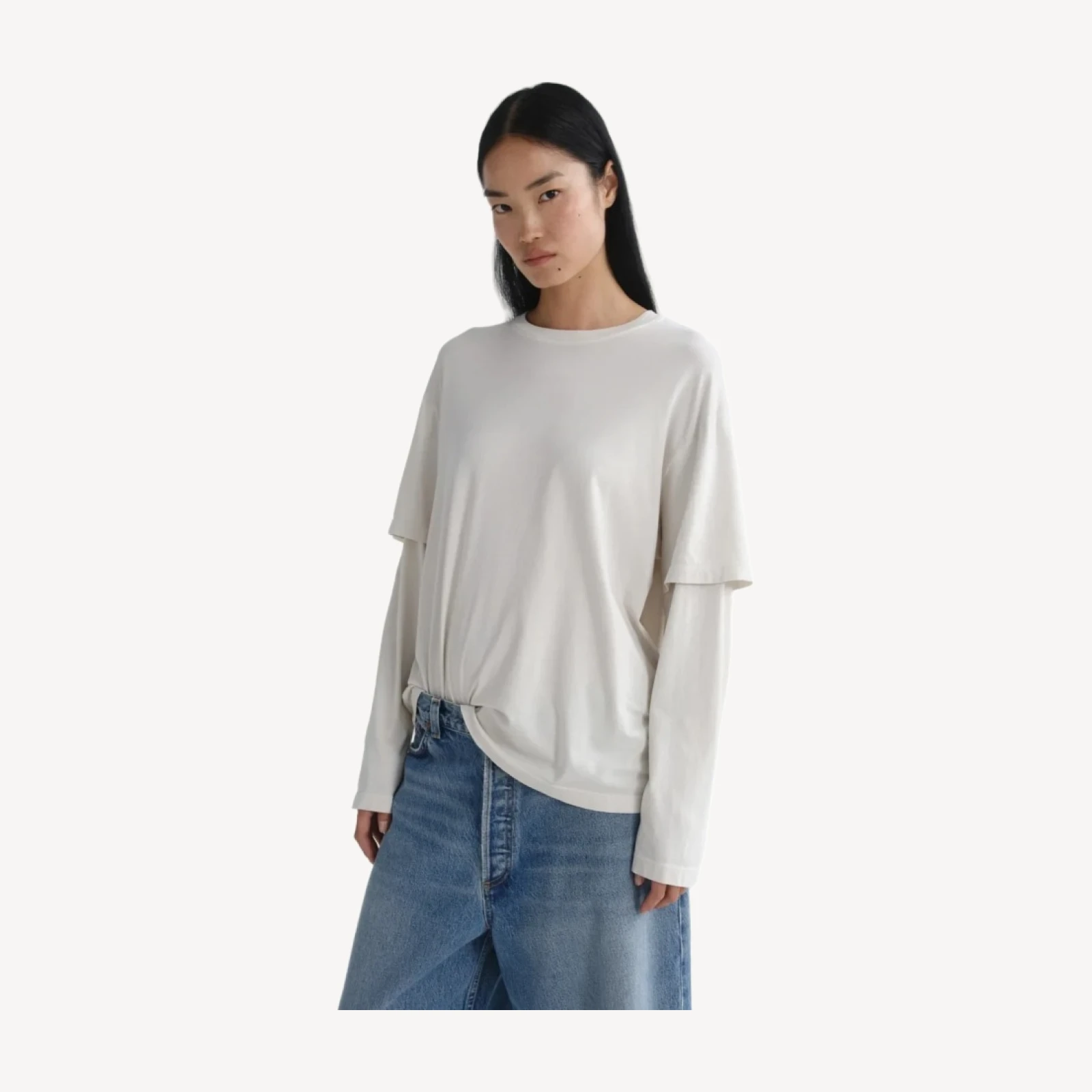 Lois Tee in Bone