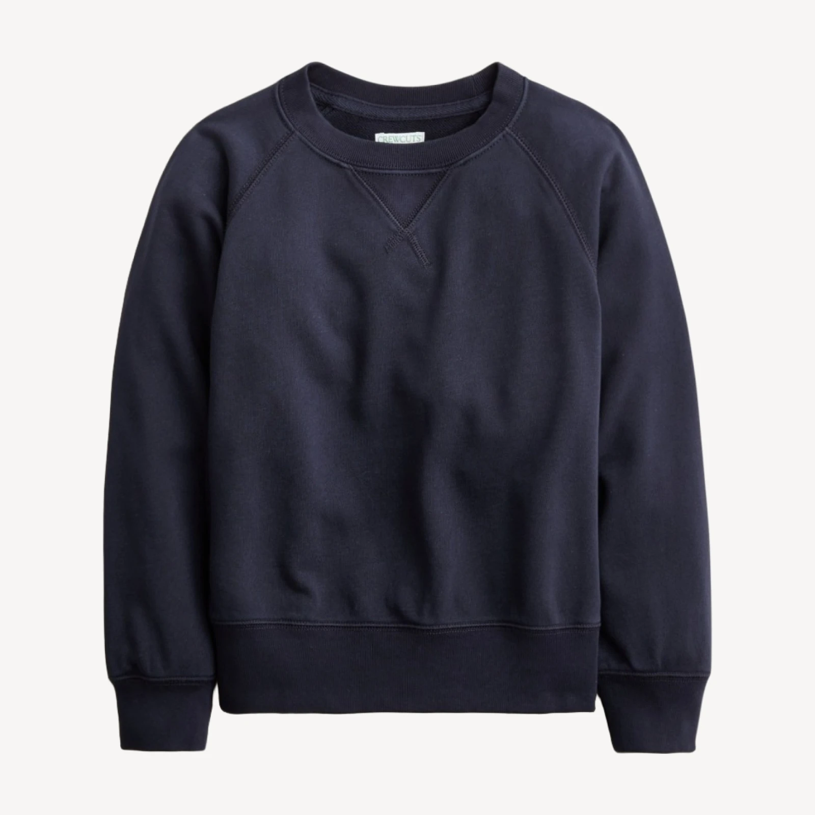 KID by Crewcuts garment-dyed crewneck sweatshirt