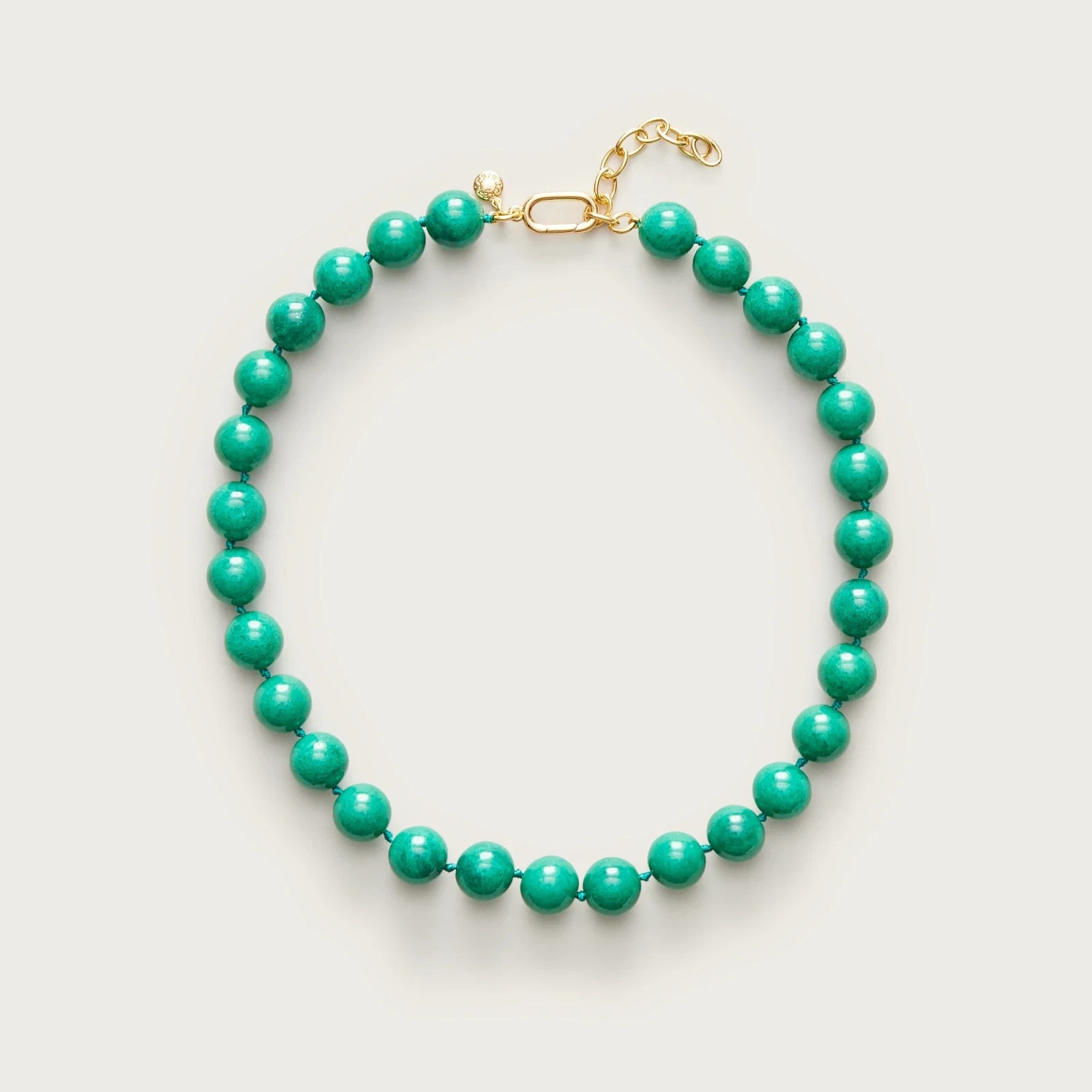Beaded chunky necklace