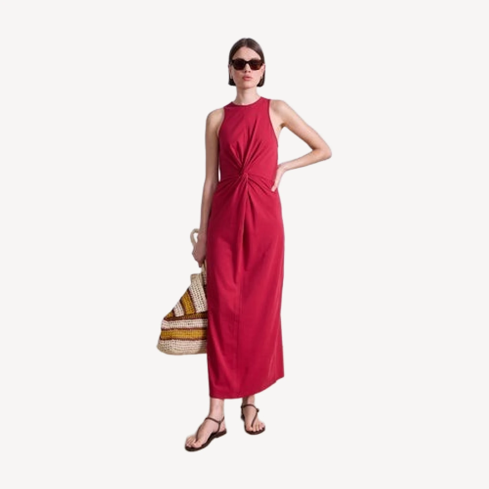 Magna Twisted Tank Dress