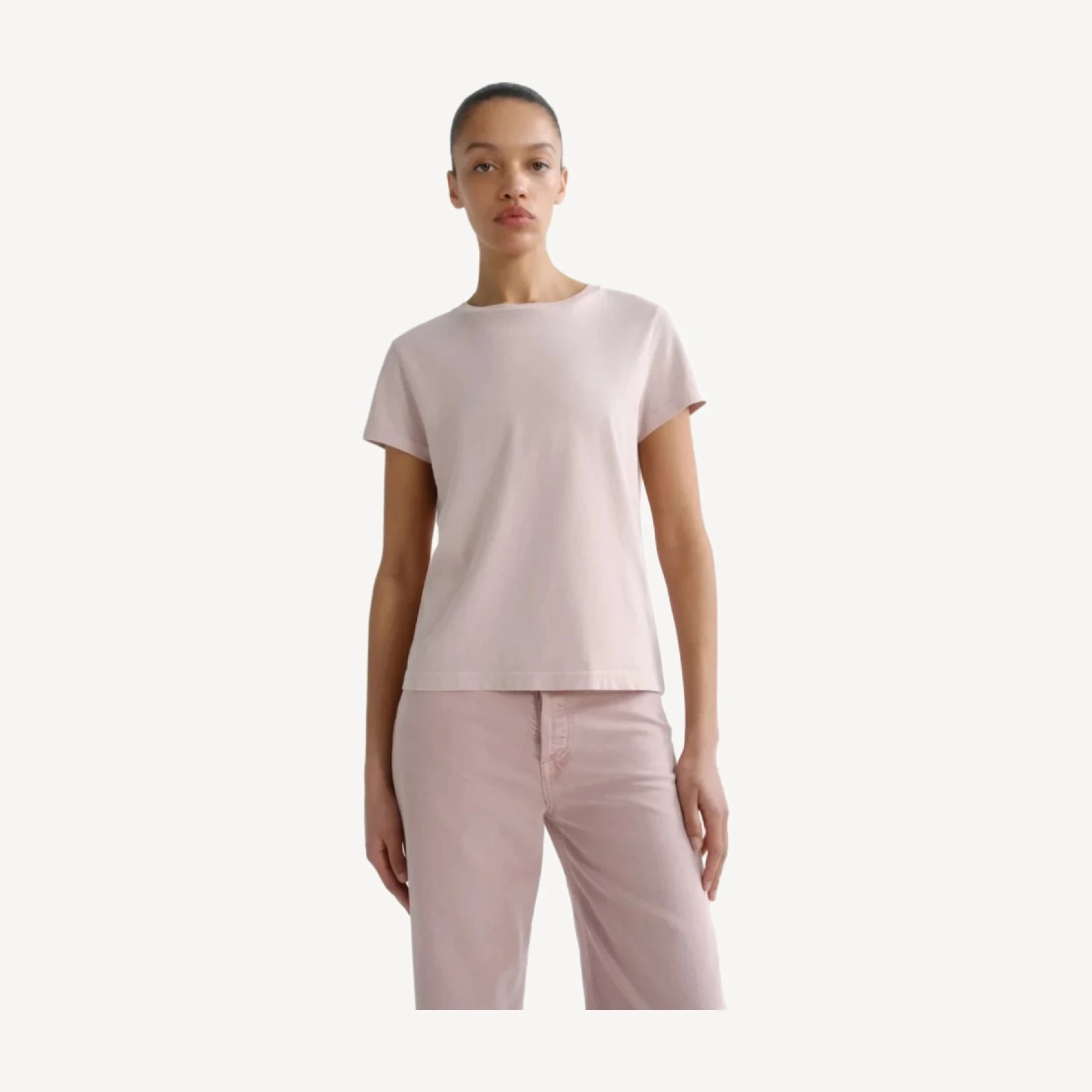 Long Line Adine Tee in Wallflower