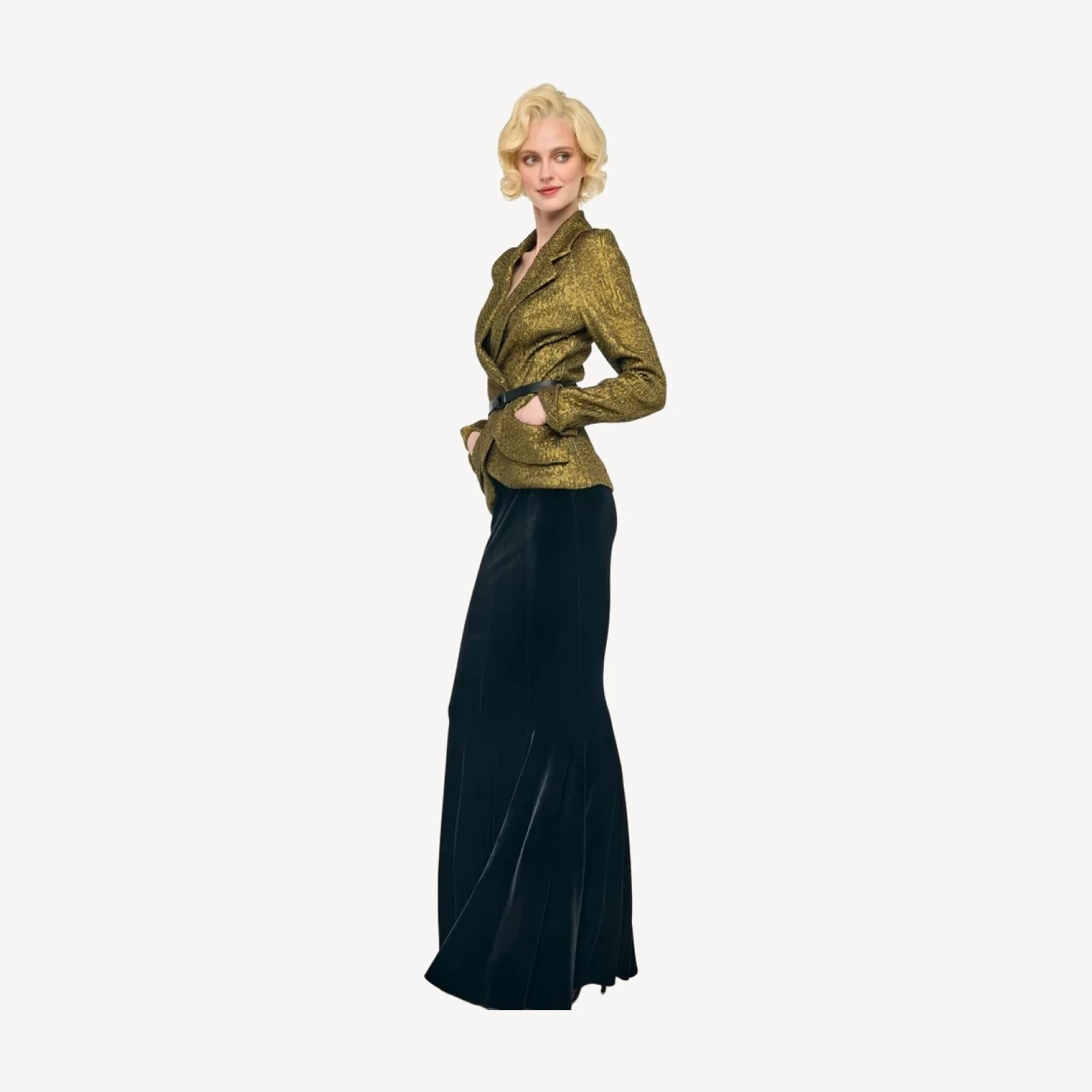 LONG FISHTAIL SKIRT