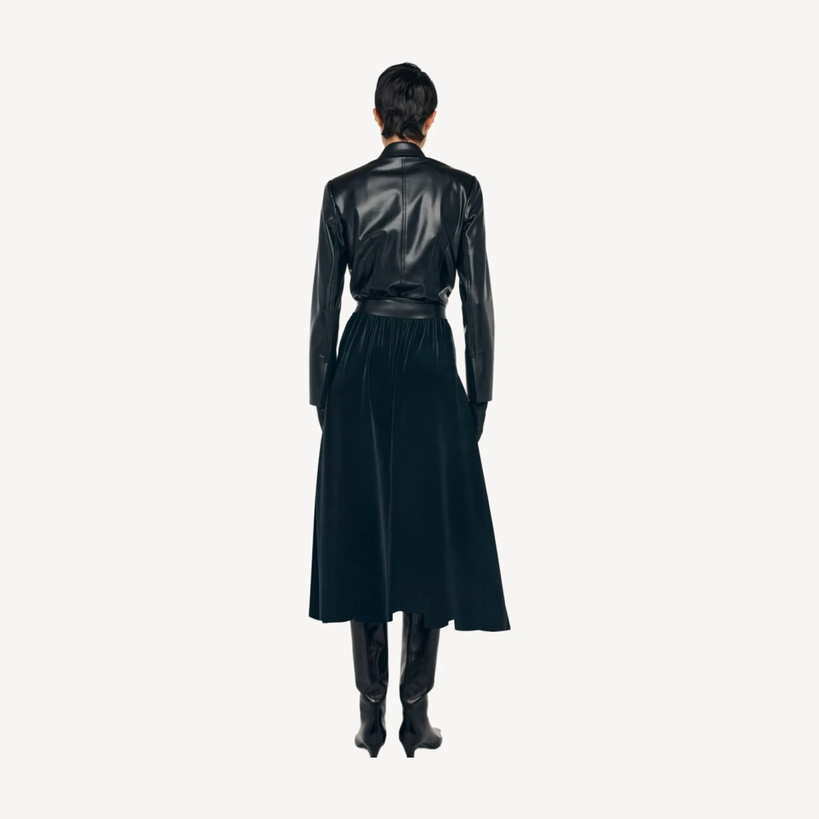 FLARED SKIRT TO MIDCALF