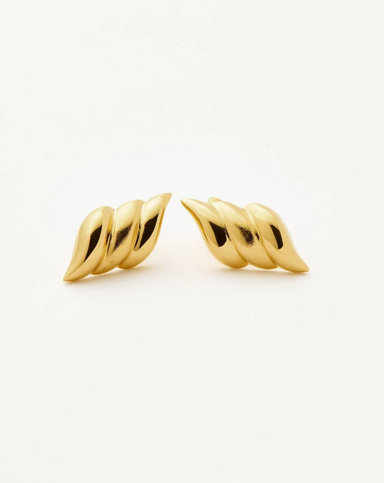Savi Signature Stud Earrings | 18ct Gold Plated