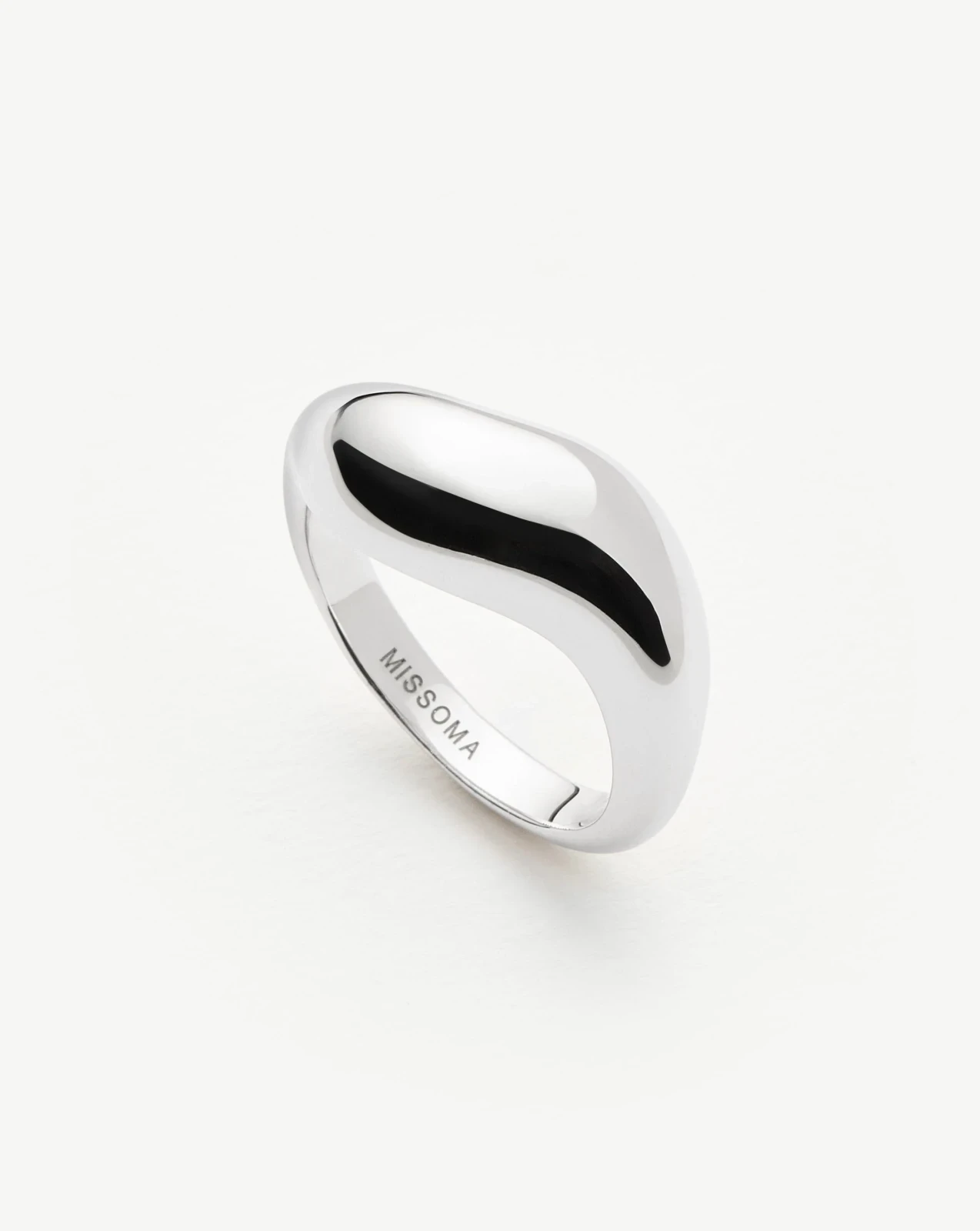 Savi Signature Stacking Ring | Silver Plated