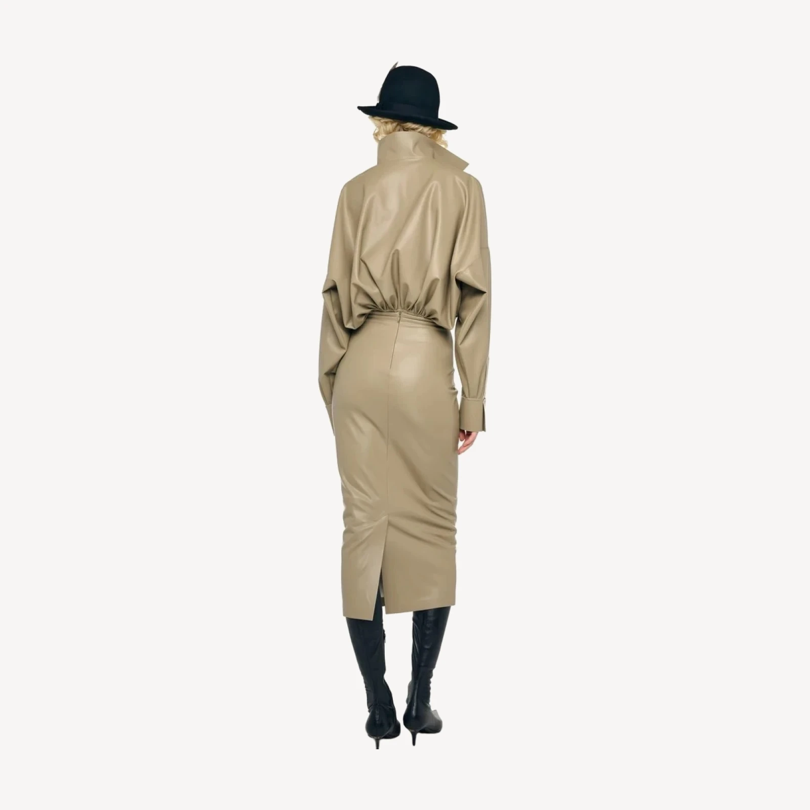 STRAIGHT SKIRT TO MIDCALF