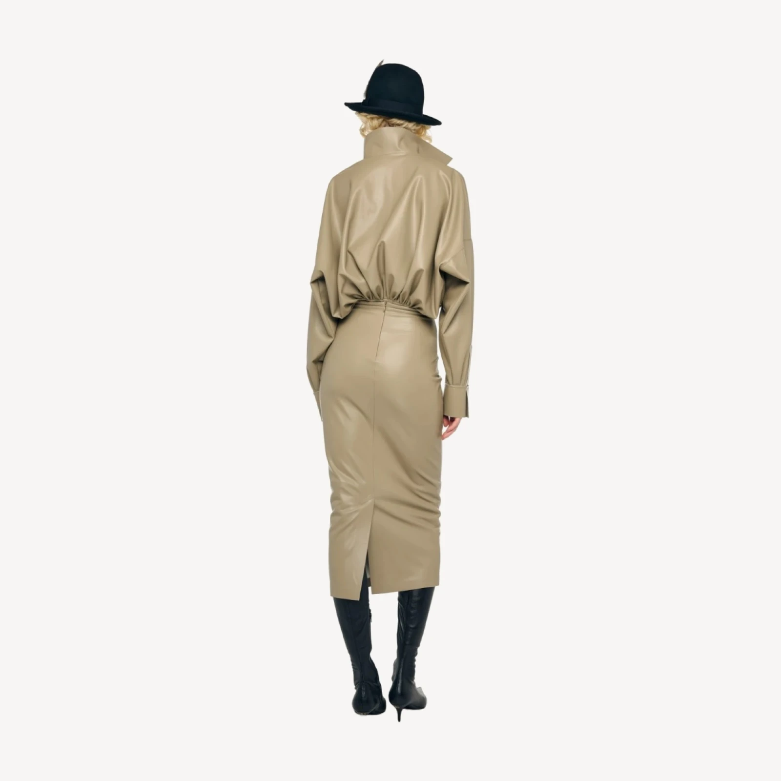 STRAIGHT SKIRT TO MIDCALF