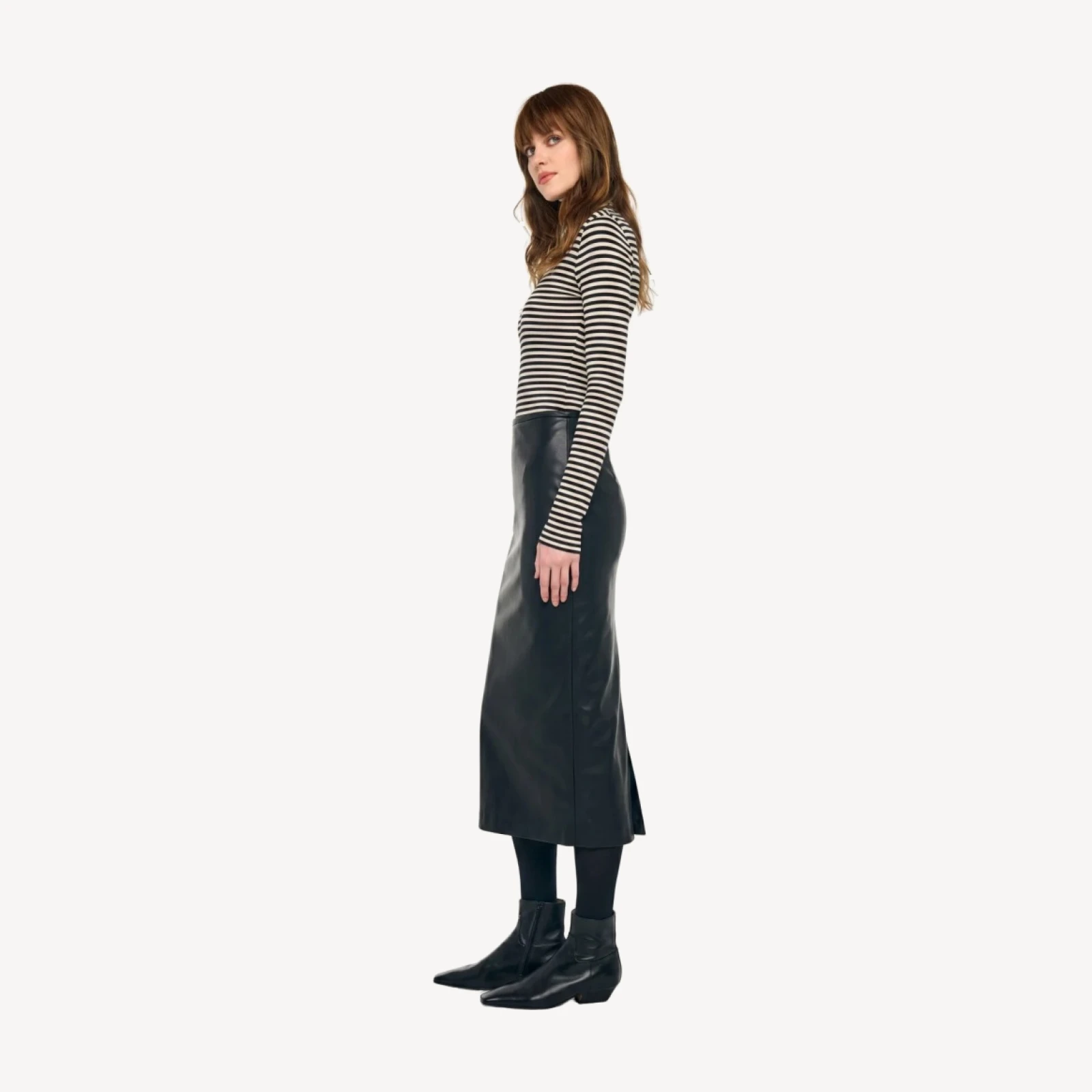 STRAIGHT SKIRT TO MIDCALF